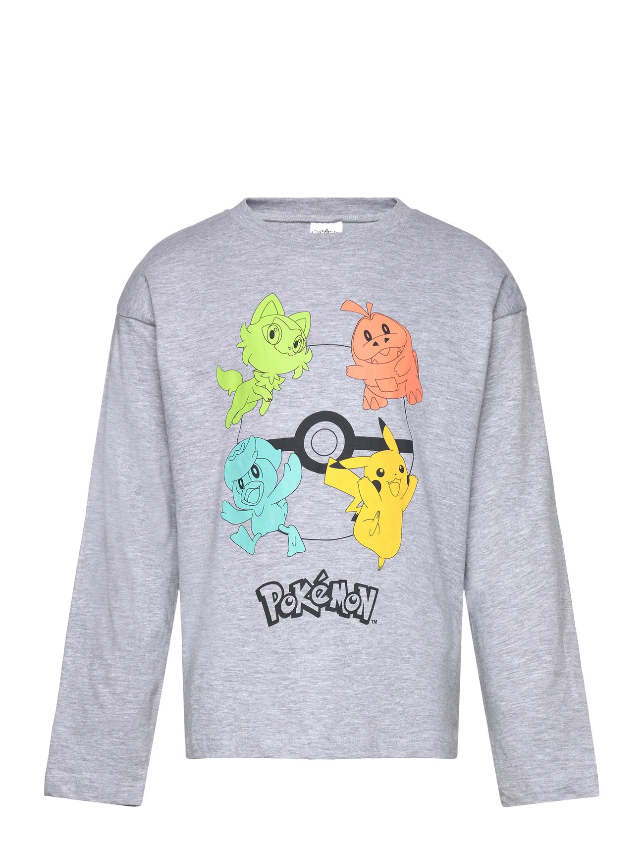 PÓKEMON Tshirt Grau - 128 - Kinder
