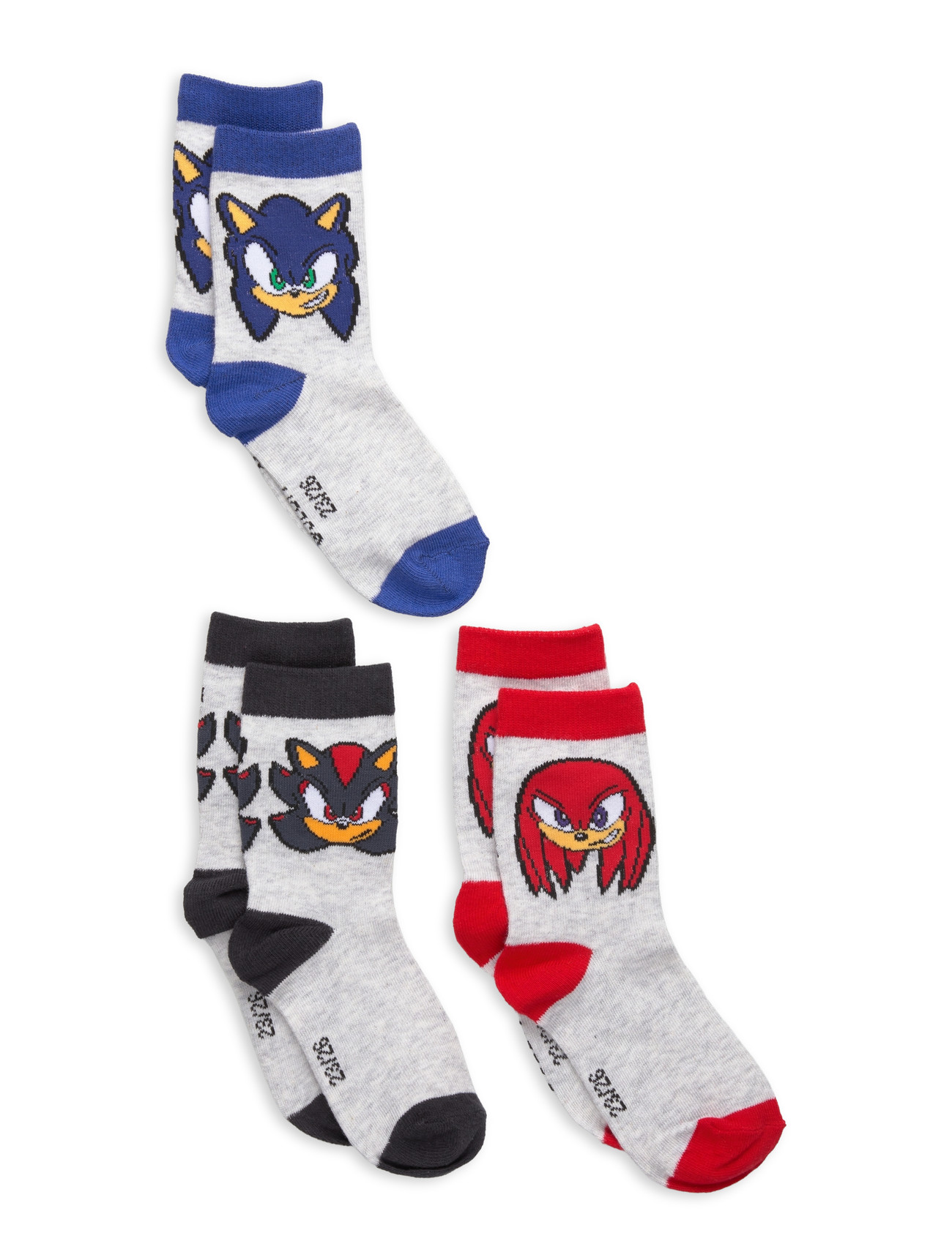 SONIC Socken Grau - 27/30 - Kinder