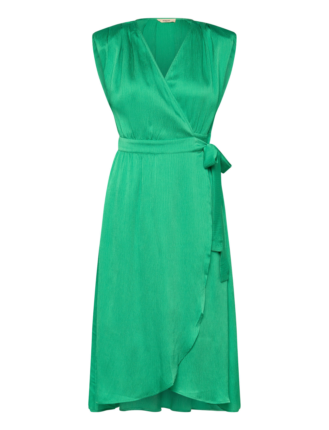Cesaria Knelang Kjole Green SUNCOO Paris