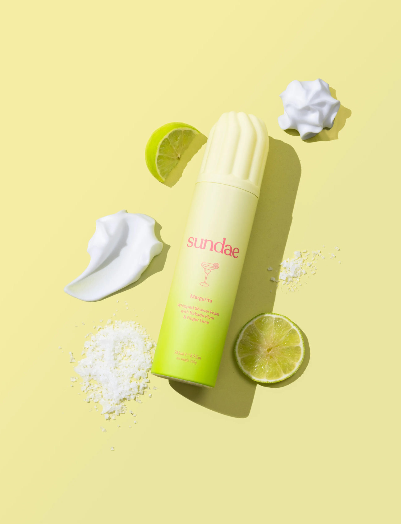 Sundae Body Whipped Shower Foam, 265 ml, Green, Krop > Bad Og Brusebad, Dame