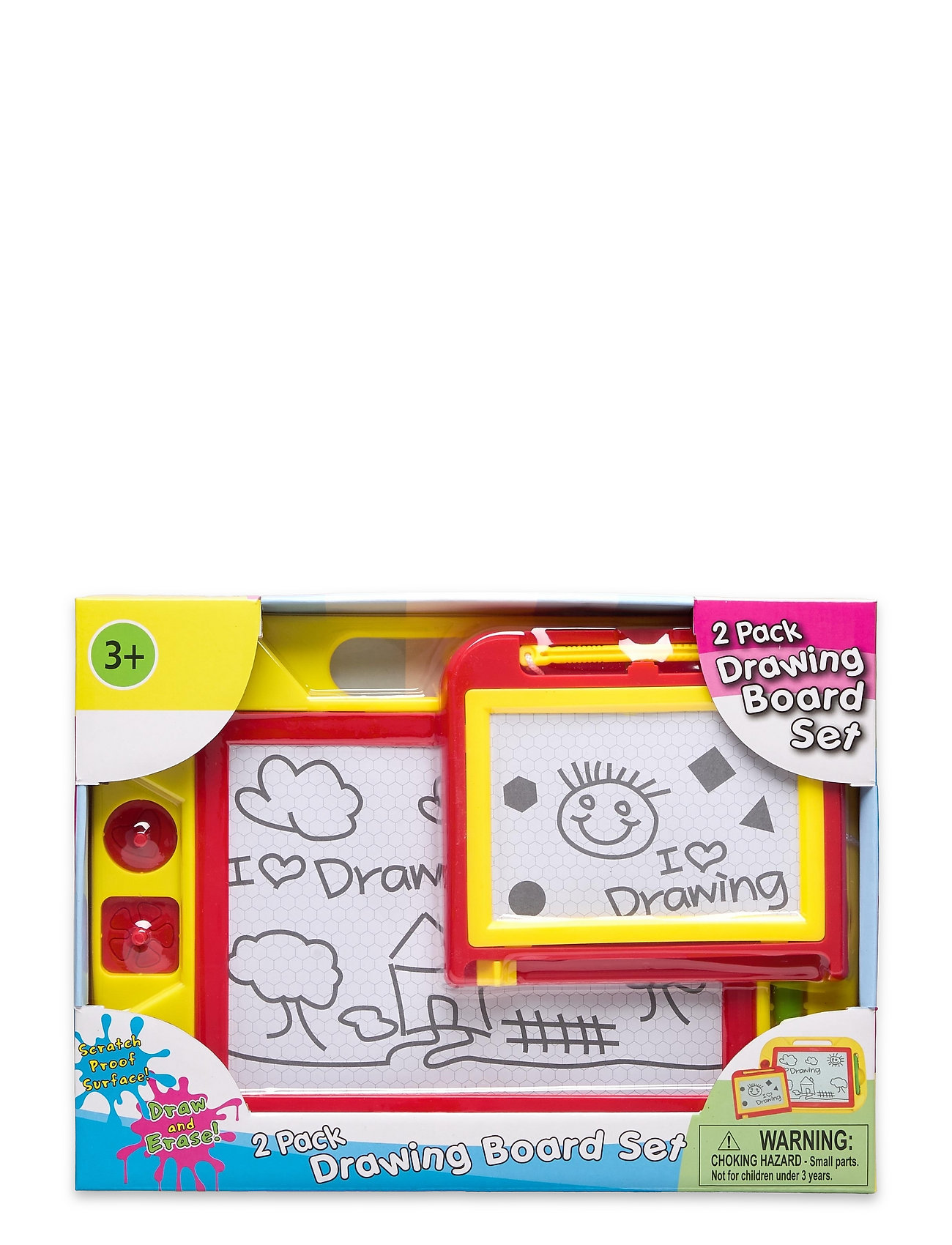 Rittavla Magnet 2-Pack 31X22 & 16X14 Cm Toys Creativity Drawing & Crafts Drawing Drawing Boards Multi/patterned Suntoy