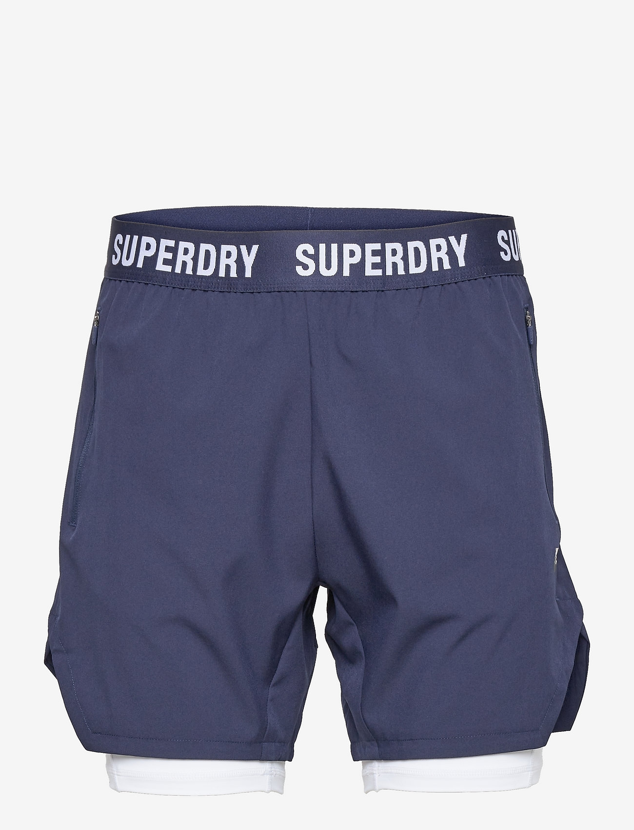 Superdry Sport Train Double Layer Short - Sport korte broek | Boozt.com