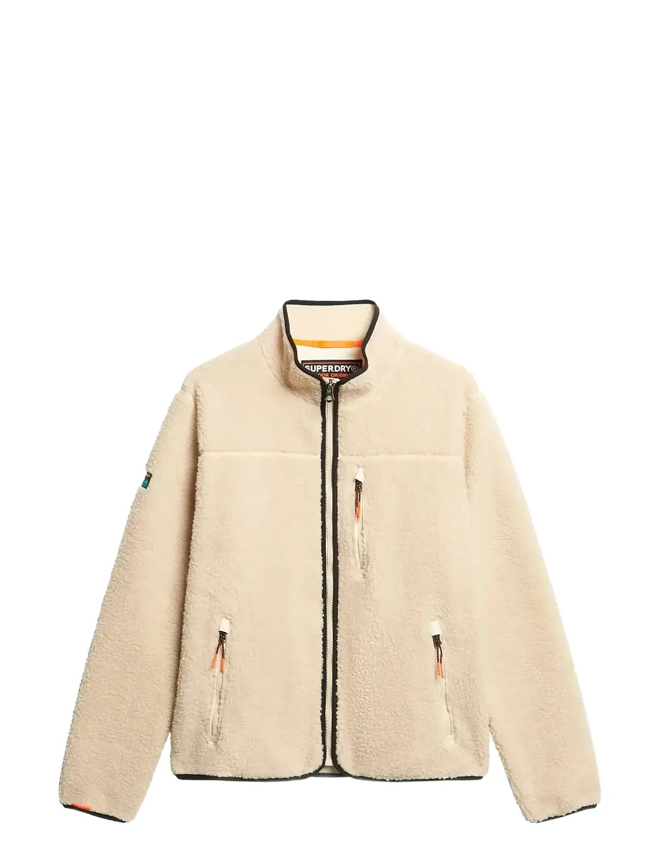 SUPERDRY SPORT Outdoor Full Zip Fleece Cream - XXL - Herren