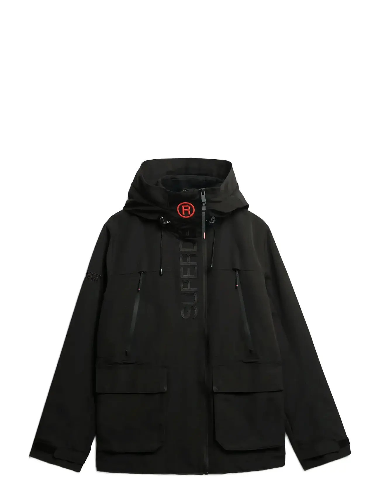 SUPERDRY SPORT Hood Ultimate Emb Windbreaker Schwarz - M - Herren