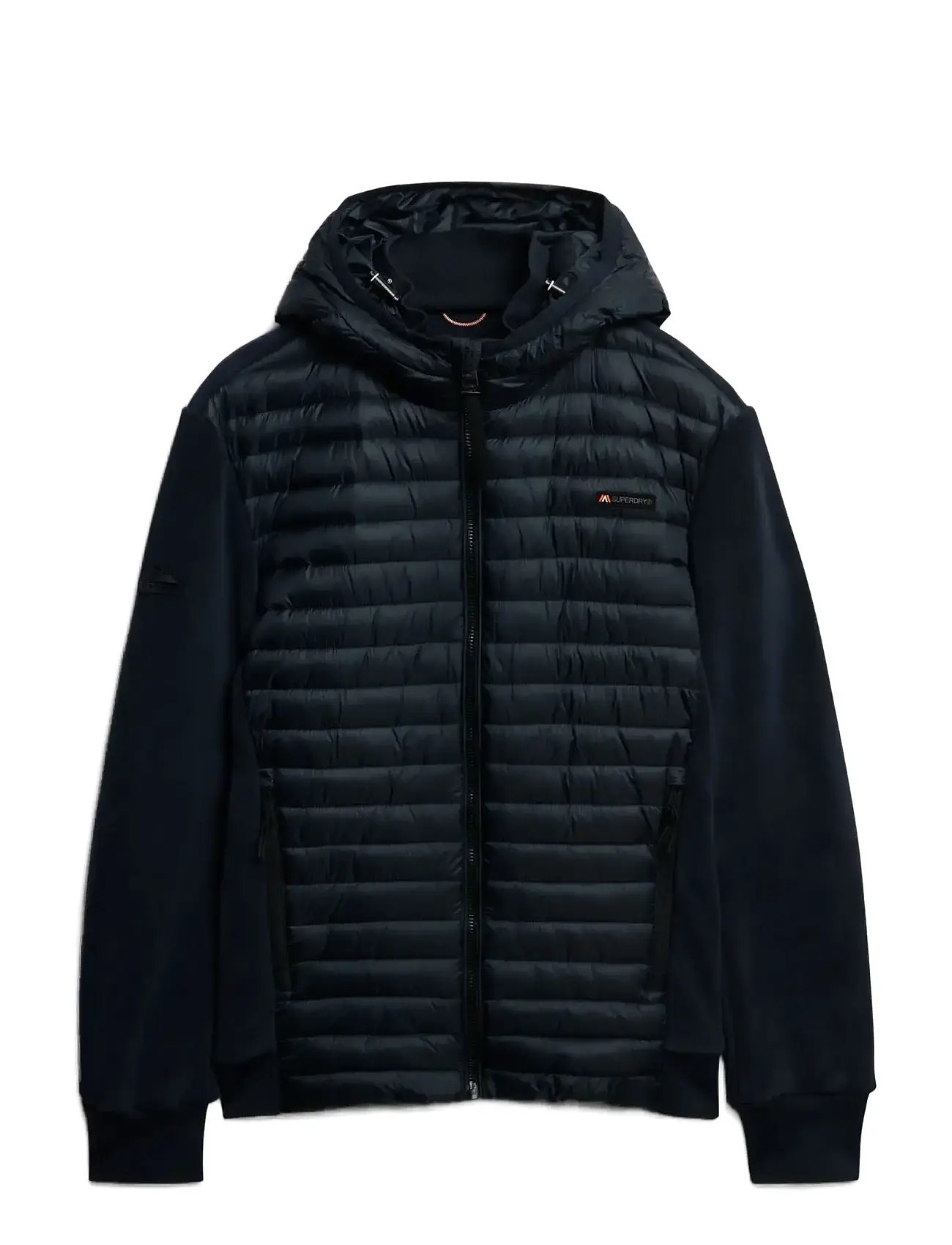 SUPERDRY SPORT Hood Storm Fleece Hybrid Jkt Navy - XXXL - Herren