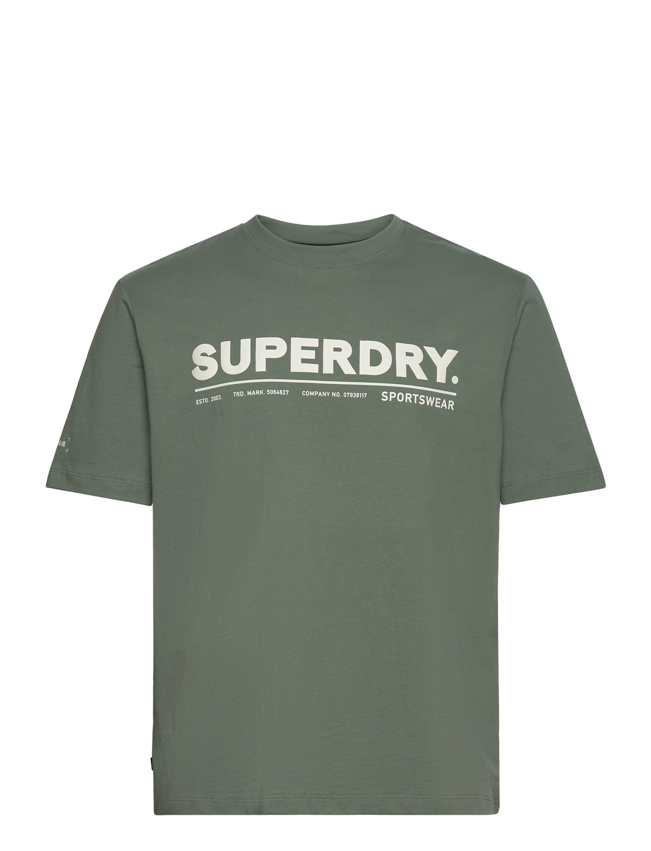 Utility Sport Logo Loose Tee Green Superdry Sport