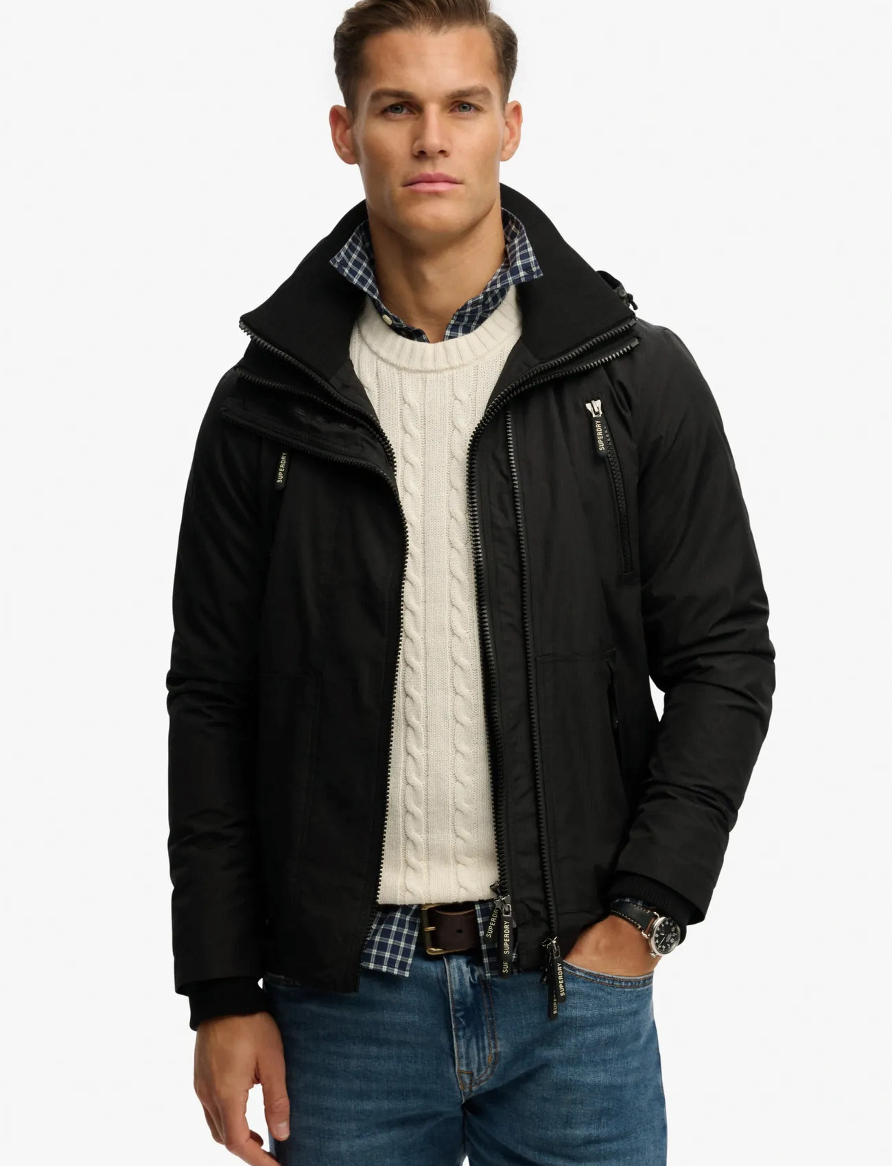 Superdry Sport Ski Slim Pant, XL, Black, Sport Overtøj > Sport Ski Pants, Herre