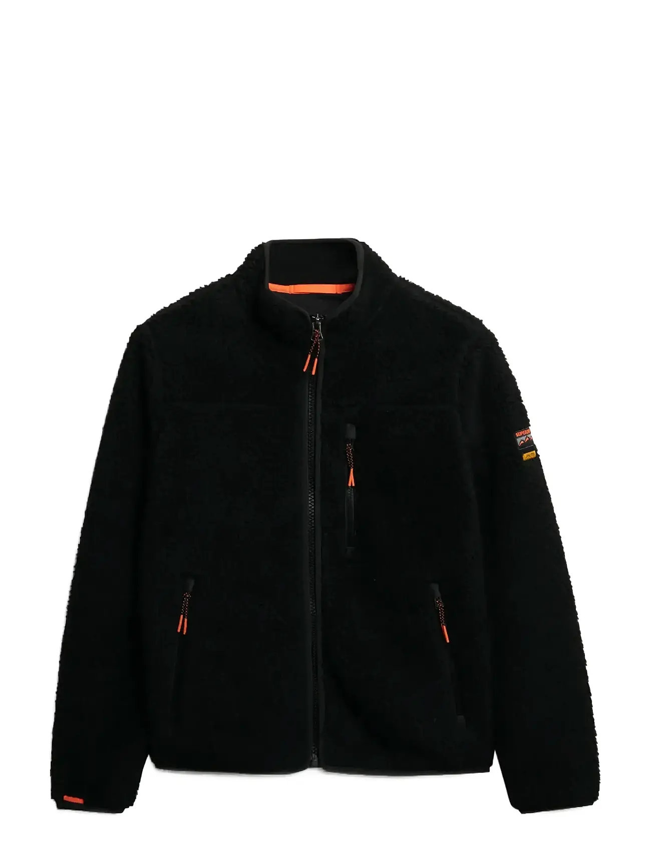 SUPERDRY SPORT Outdoor Full Zip Fleece Schwarz - L - Damen
