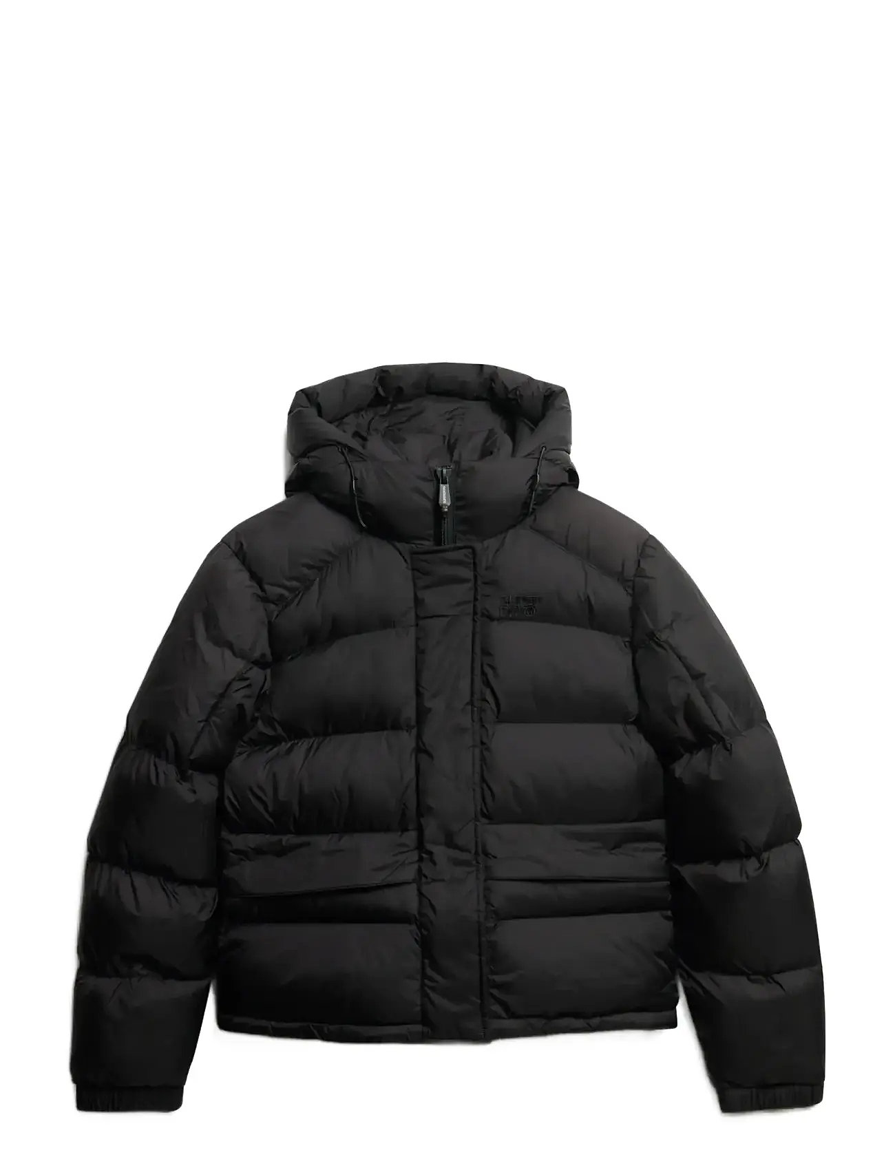 SUPERDRY SPORT Hooded Tech Gefüttert Jkt Schwarz - XL - Damen