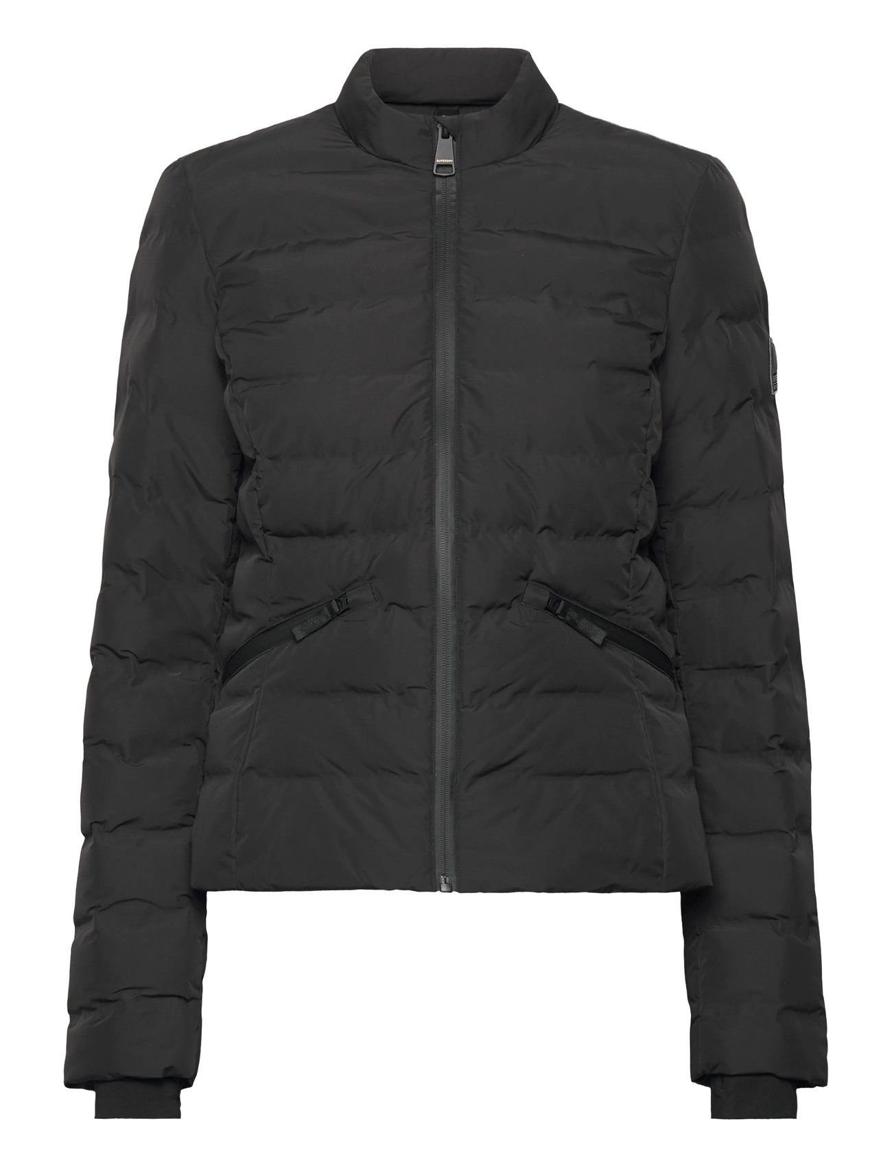 SUPERDRY SPORT City Fuji Gefüttert Jacke Schwarz - M - Damen