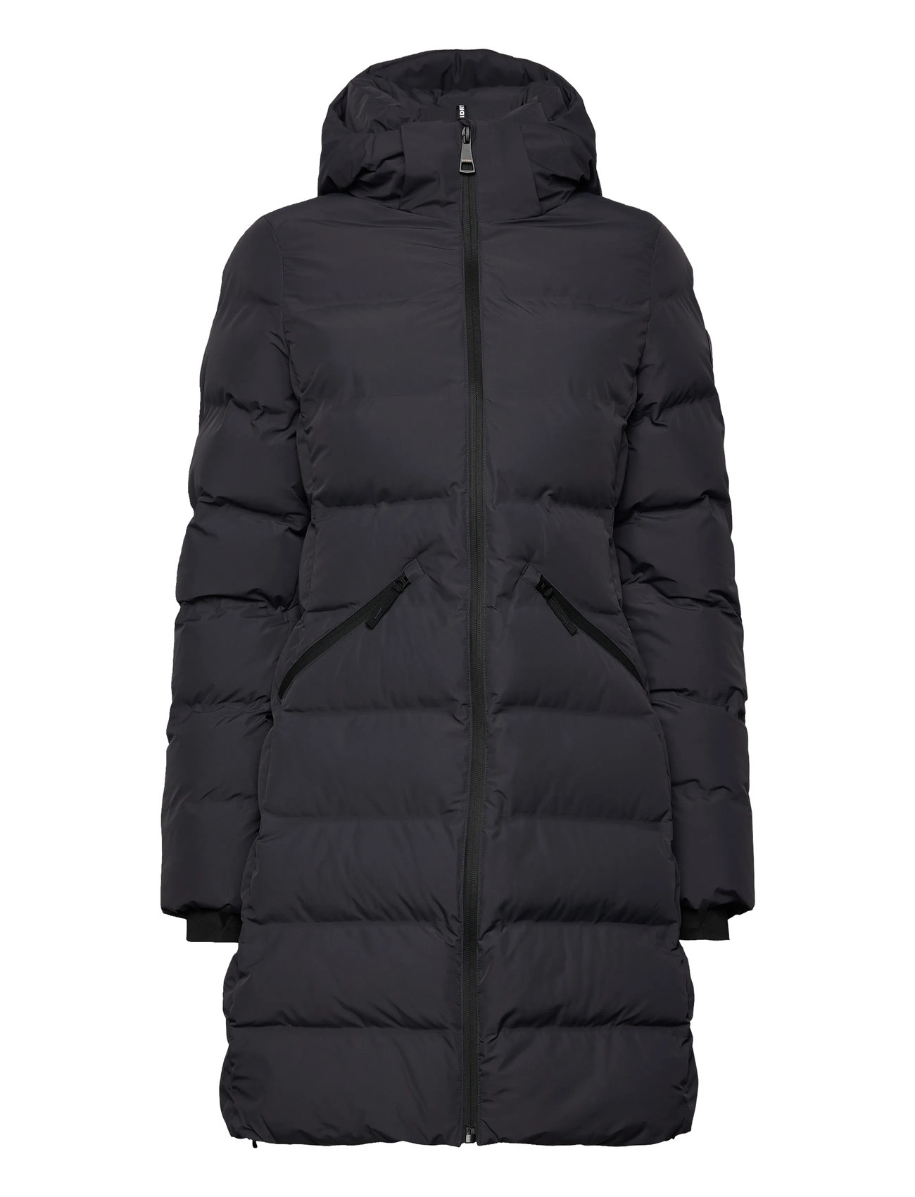 SUPERDRY SPORT City Mid Gefüttert Jacke Schwarz - M - Damen