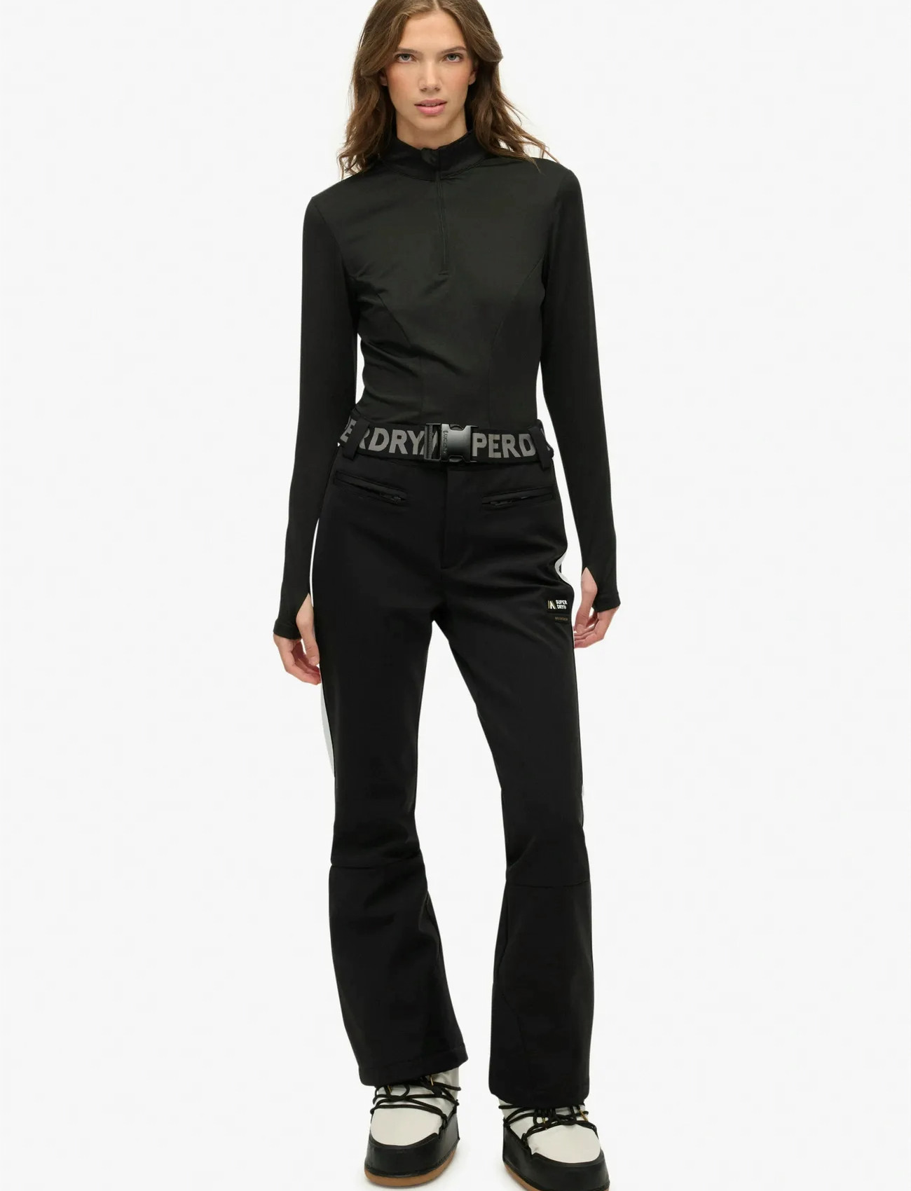 Superdry Sport Luxe Ski Pant, M, Black, Sport Overtøj > Sport Ski Pants, Dame