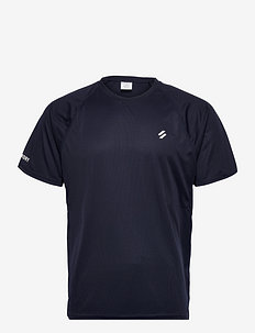 TRAIN ACTIVE SS TEE - sports tops - rich navy