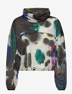 RUN LW RAIN SHELL - sportjacken - abstract ink large