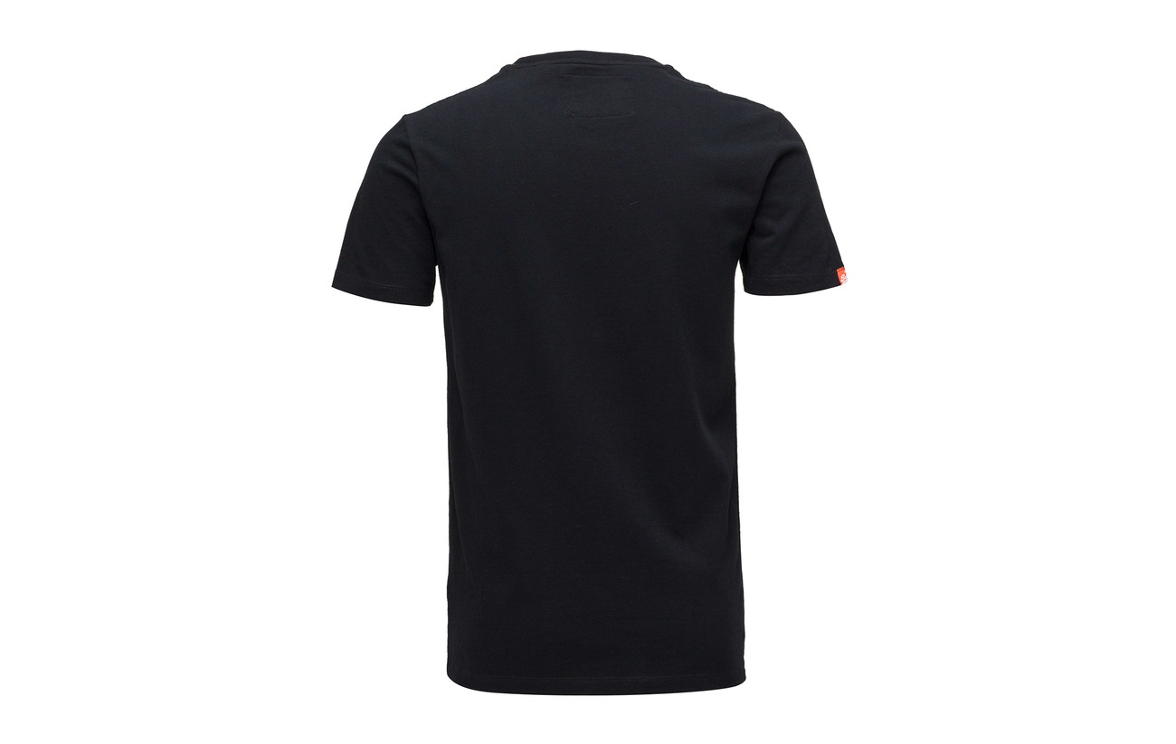 s Label Vntge Orange S Emb Black Superdry Tee PfZ8xq7Rw