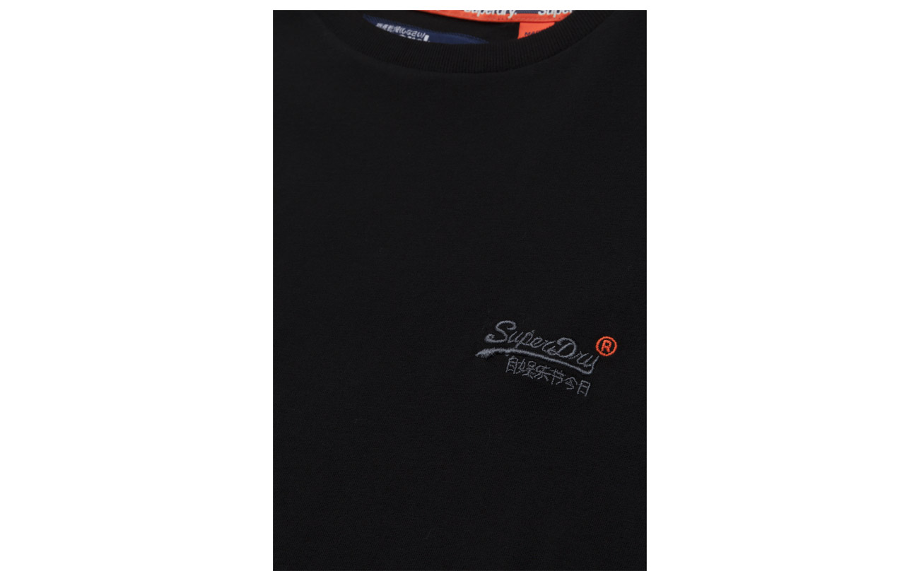 s Label Vntge Orange S Emb Black Superdry Tee PfZ8xq7Rw
