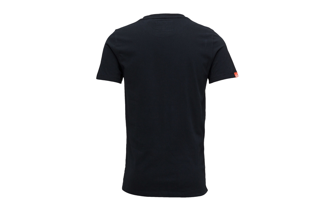 s Label Vntge Orange S Emb Black Superdry Tee PfZ8xq7Rw