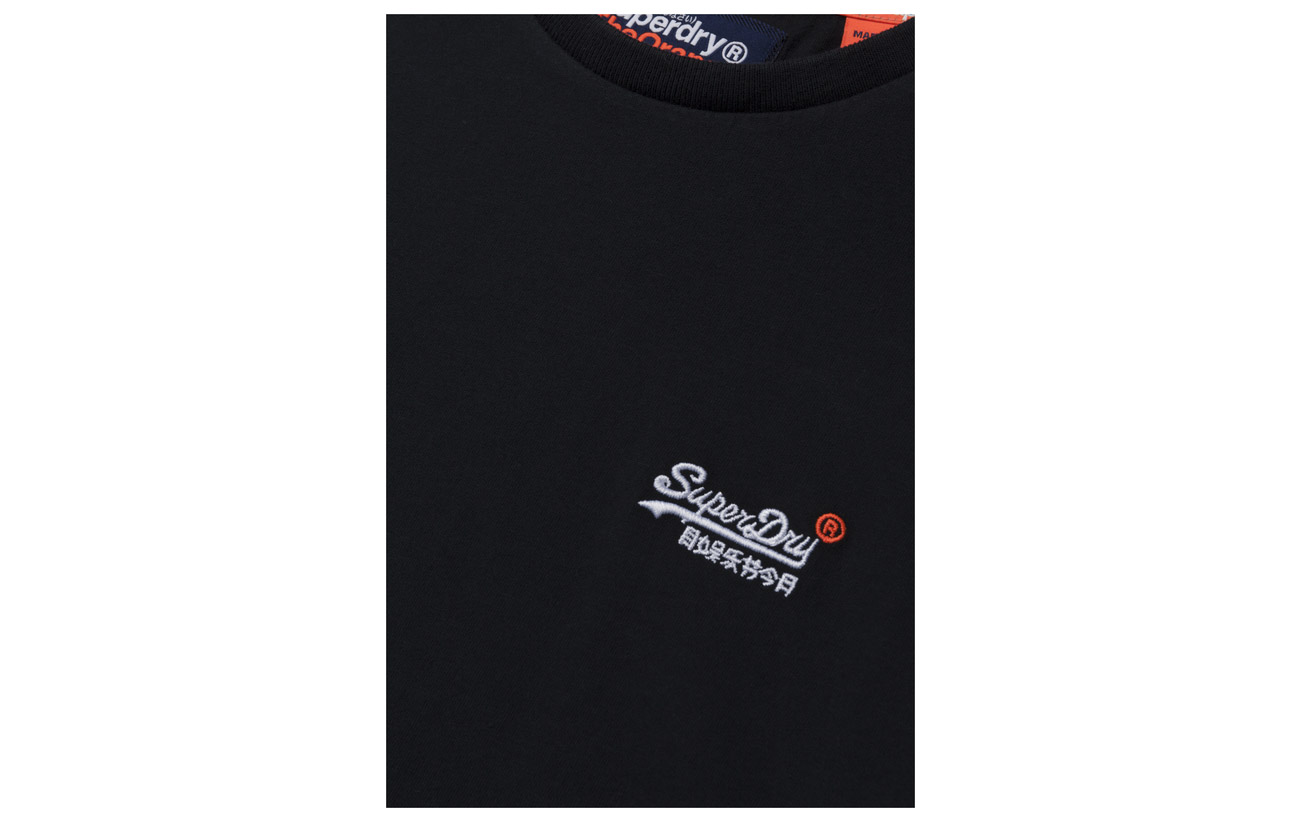 s Label Vntge Orange S Emb Black Superdry Tee PfZ8xq7Rw