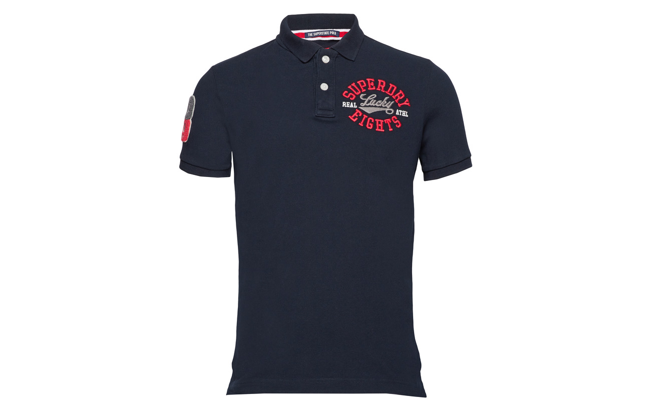 Clssc Navy Pique Highland Polo Superdry Suprstate Cny 1wq1Od