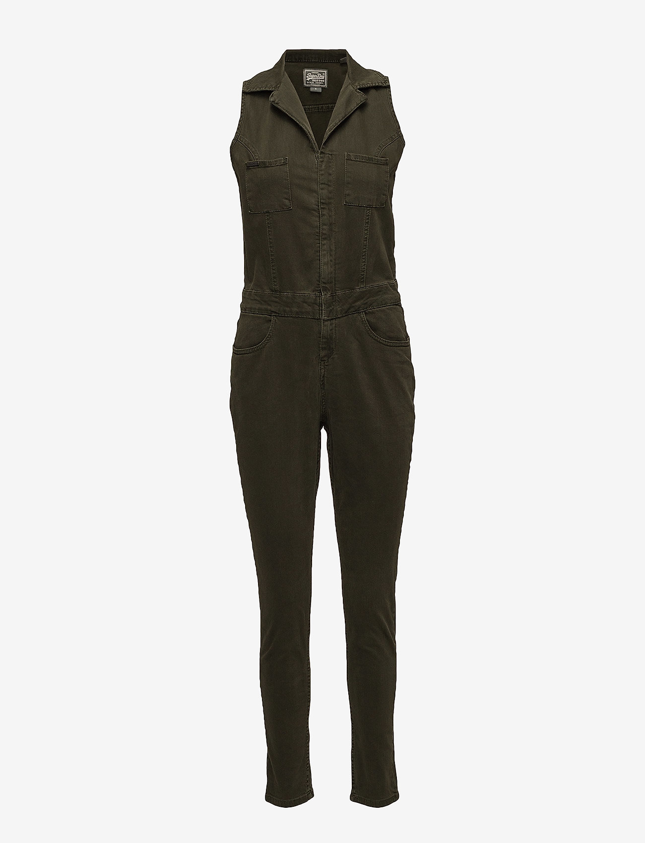 superdry jumpsuit khaki