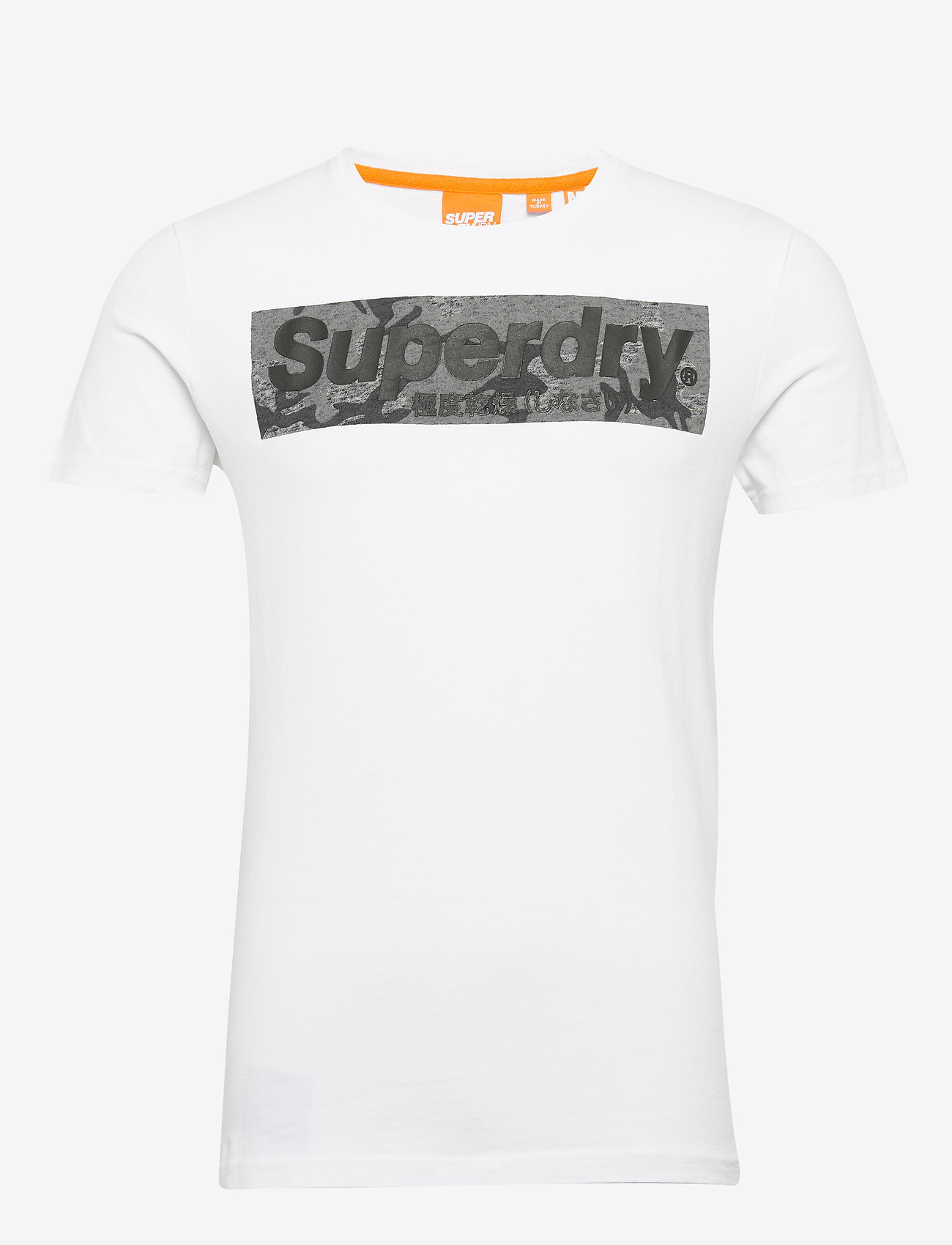 New Mens Superdry Super No 6 T-Shirt Optic