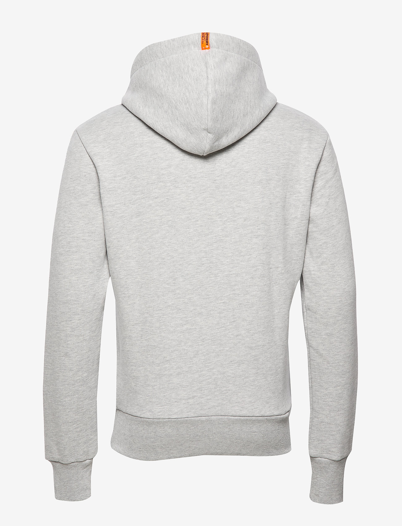 Core Logo Tag Hood (Grey Marl) (519.35 kr) Superdry Superdry CORE LOGO TAG HOOD - Hoodie - grey marl