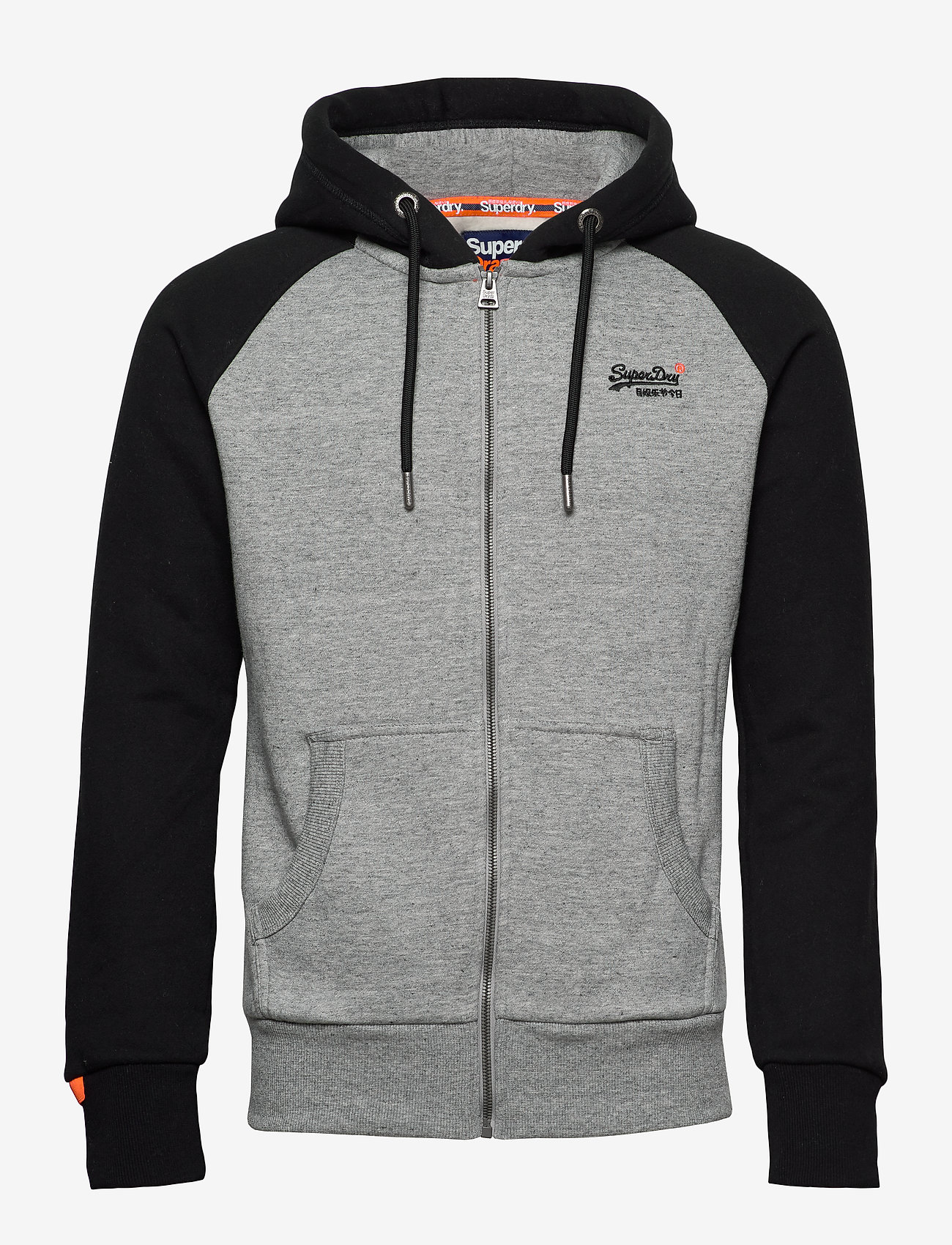 superdry dark grey hoodie