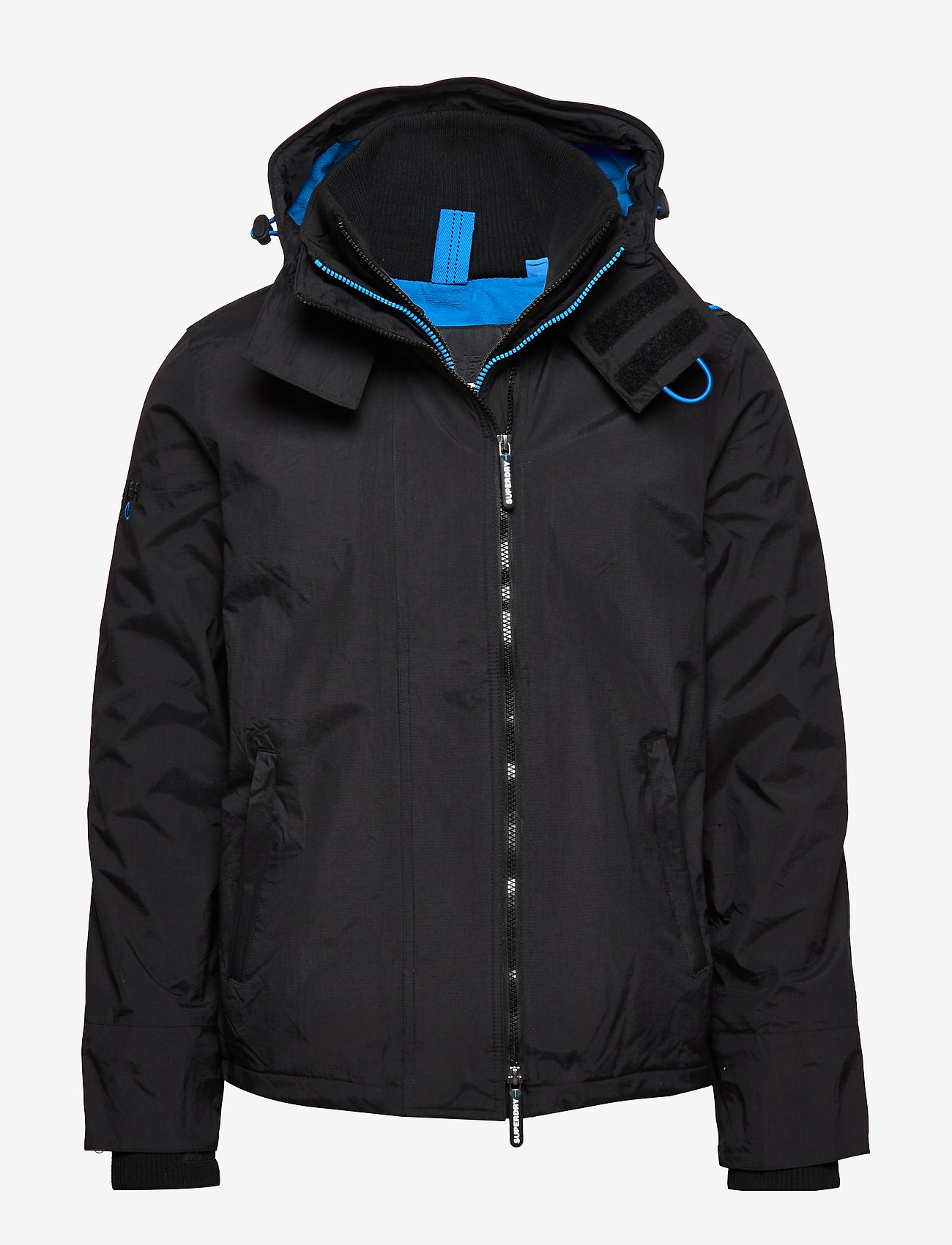 superdry tech hood pop zip windcheater nb