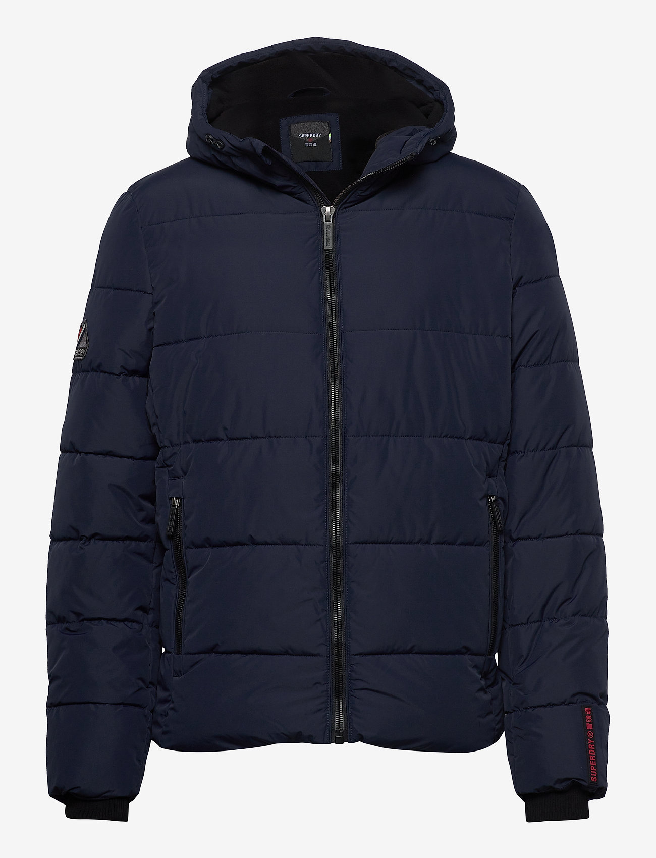 superdry sports puffer navy