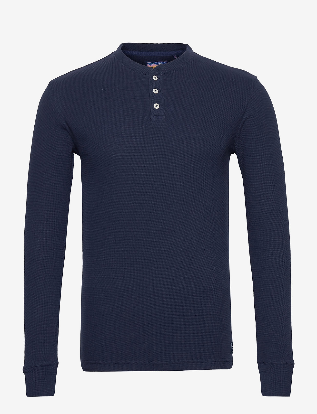 Superdry L/s Waffle Grandad Top - Long 