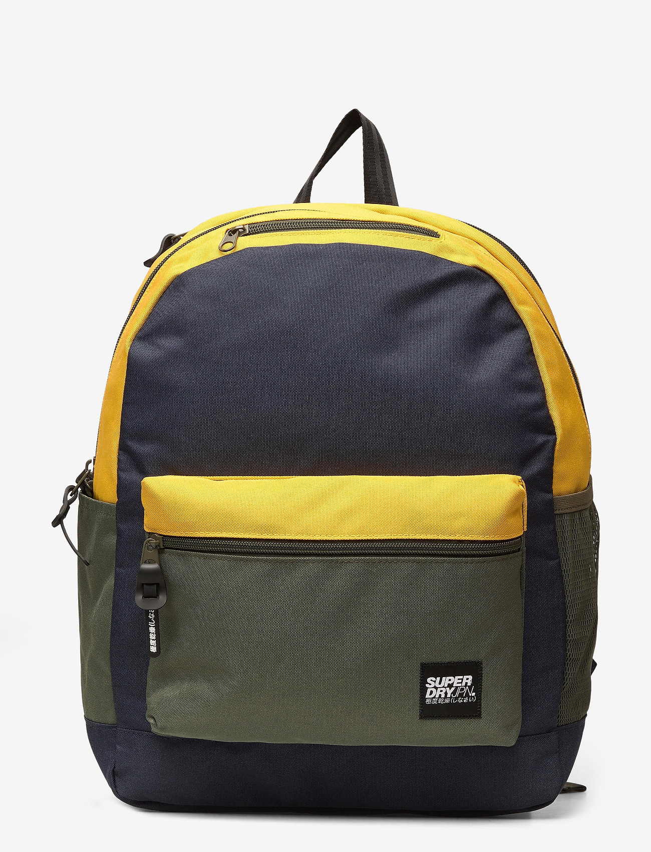 navy green backpack