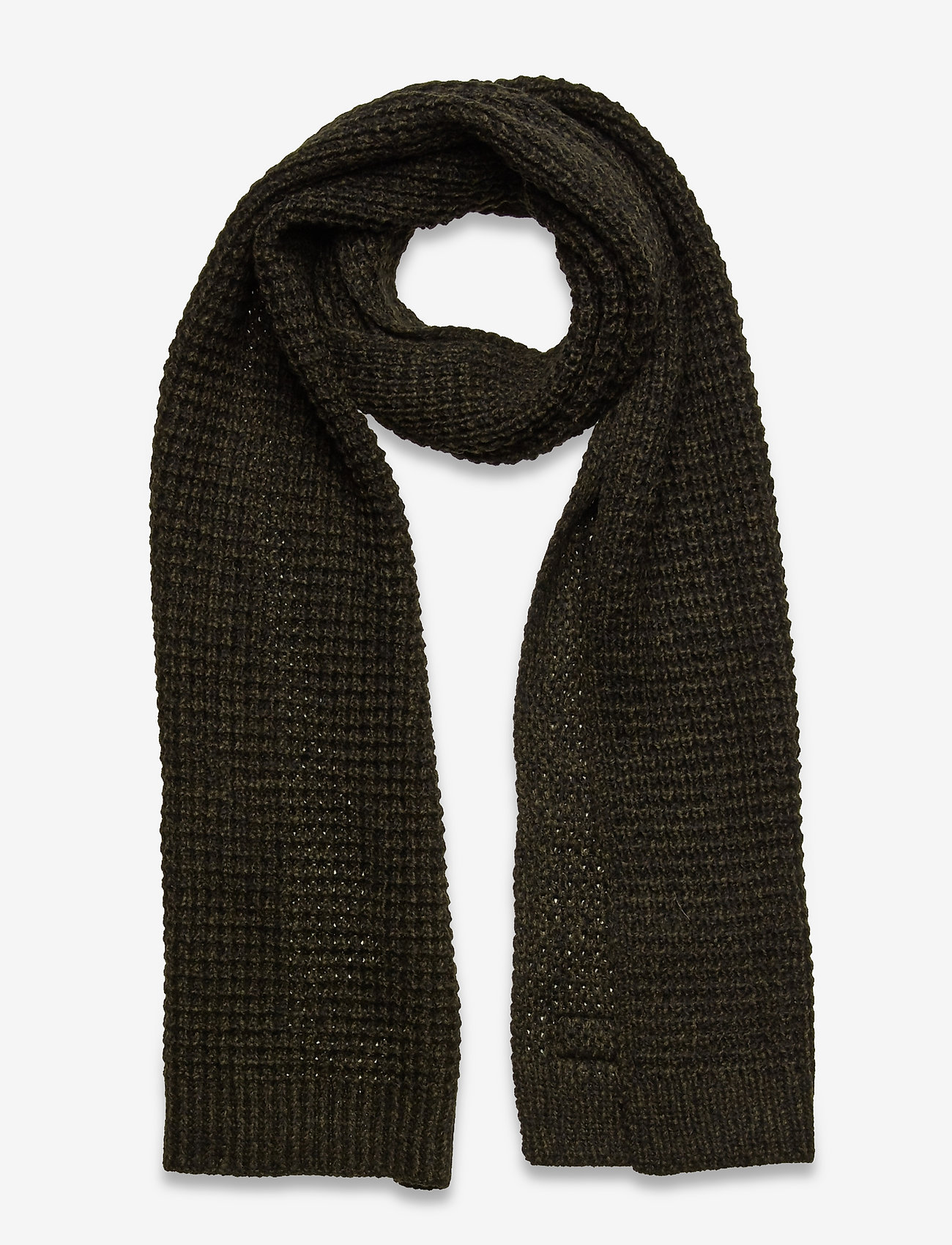 Superdry - STOCKHOLM SCARF - winter scarves - khaki/black twist - 0