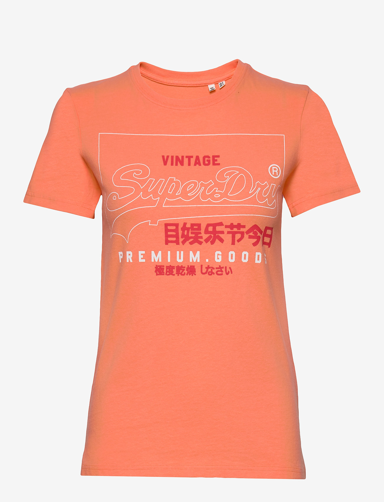 Superdry Pg Label Outline Entry Tee Boozt Com