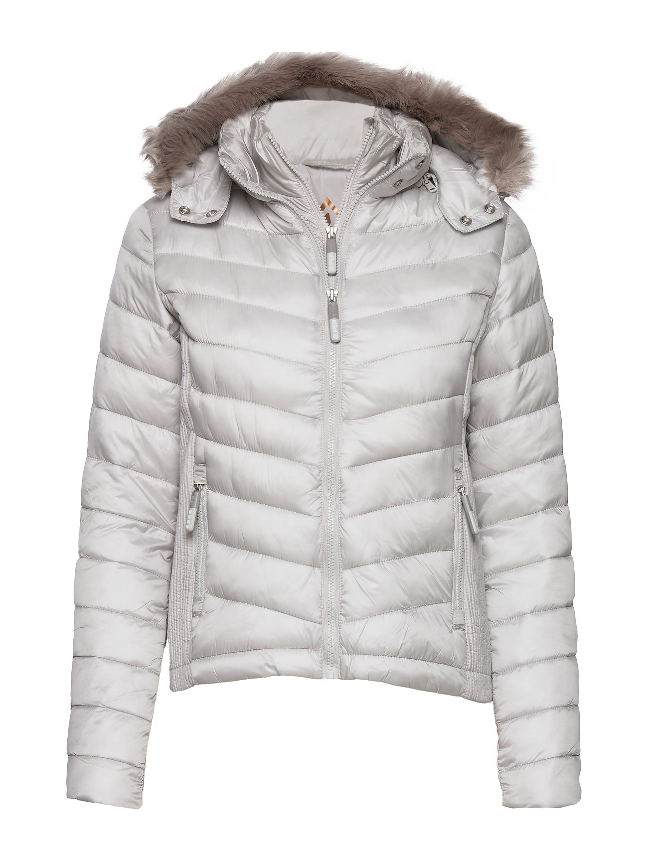 superdry hooded luxe chevron fuji jacket