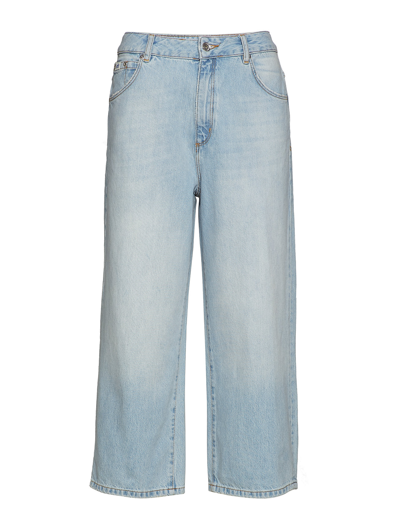 Manifest hjemmelevering Grader celsius Superdry relaxed fit jeans – Phoebe Wide Leg Vide Jeans Blå Superdry til  dame i Blå - Pashion.dk