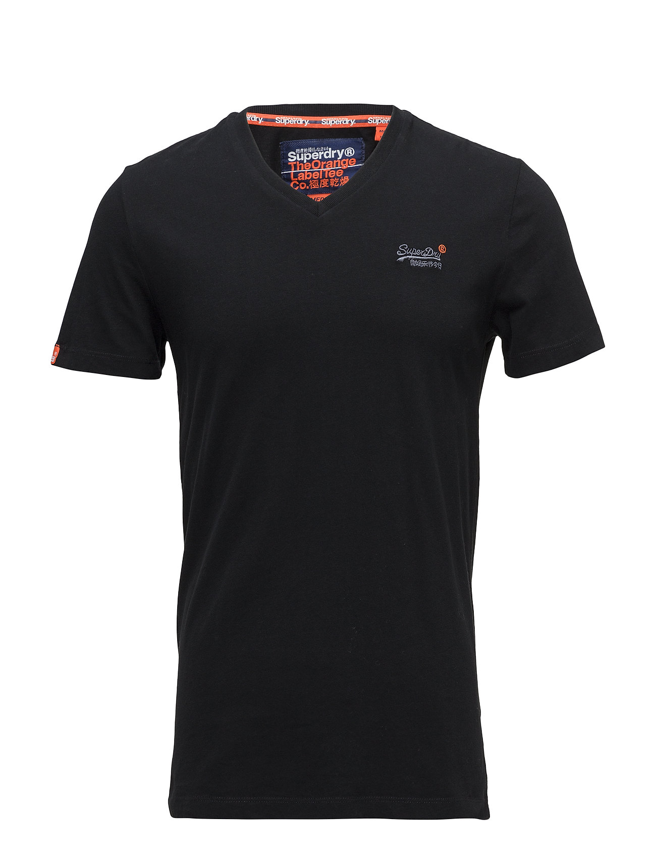 s Vee O TeeblackSuperdry Vintage L S Emb CrBWoedx