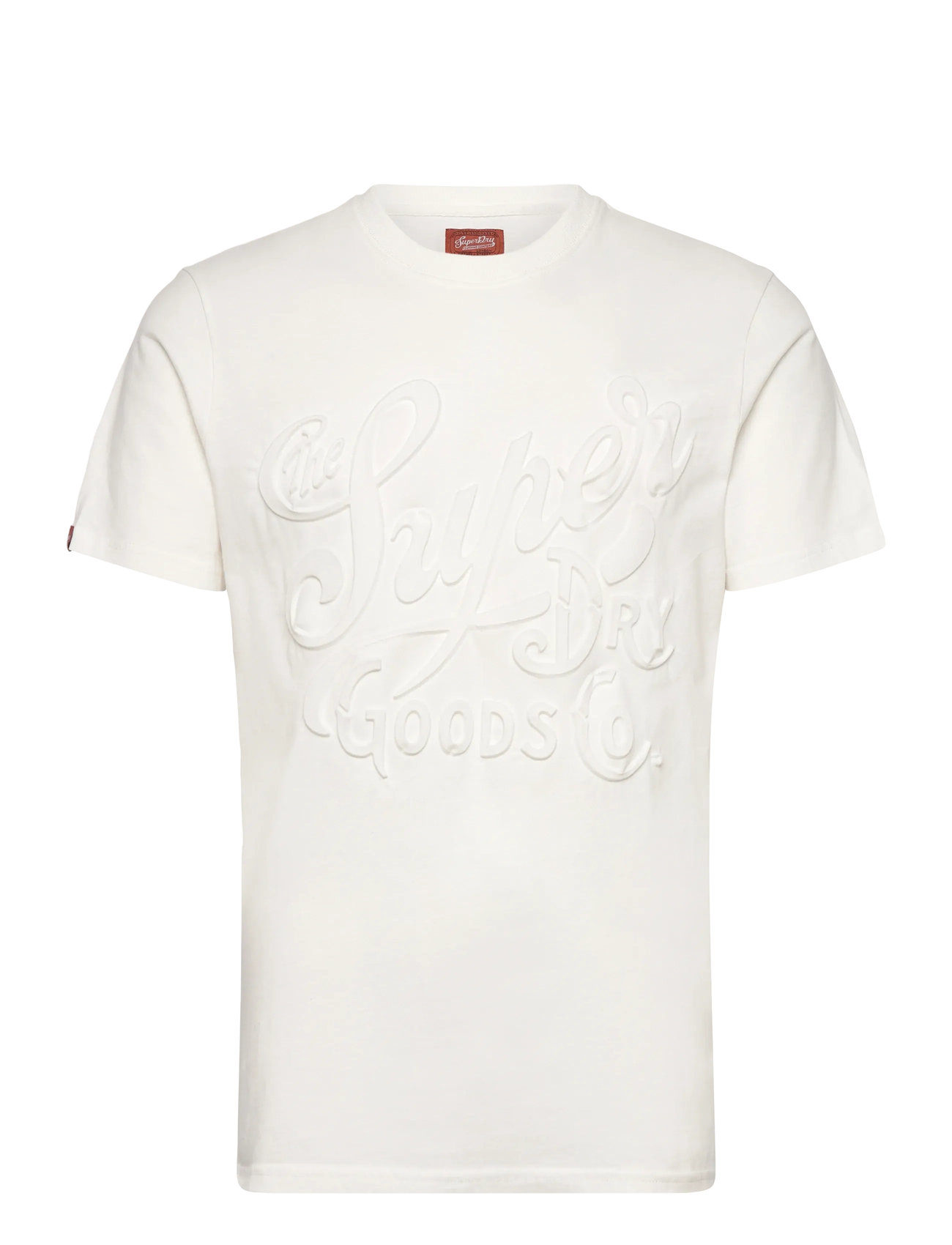 SUPERDRY Embossed Archive Graphic Tee Weiß - L - Herren