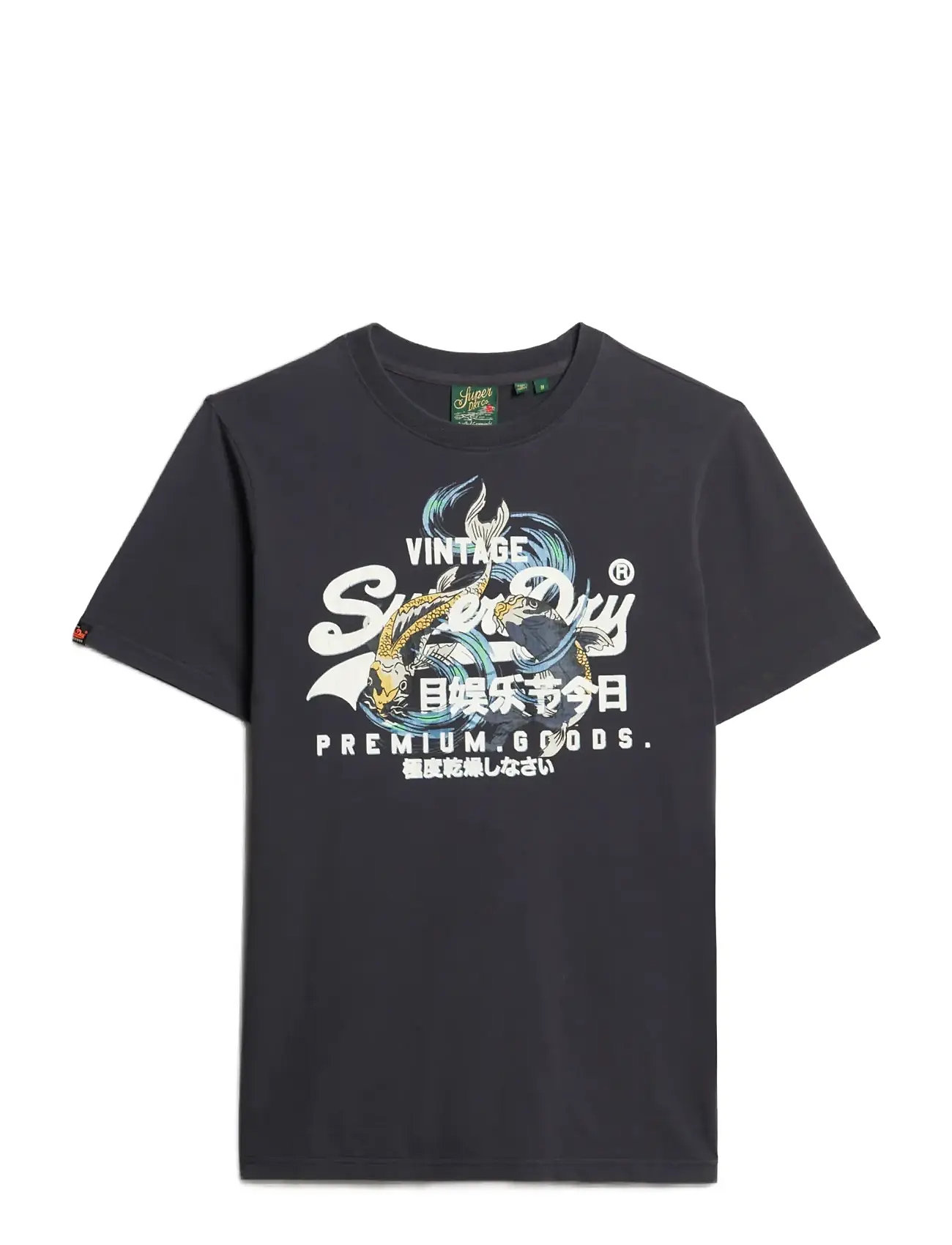 SUPERDRY Vl Tokyo Relaxed Tee Grau - XXL - Herren