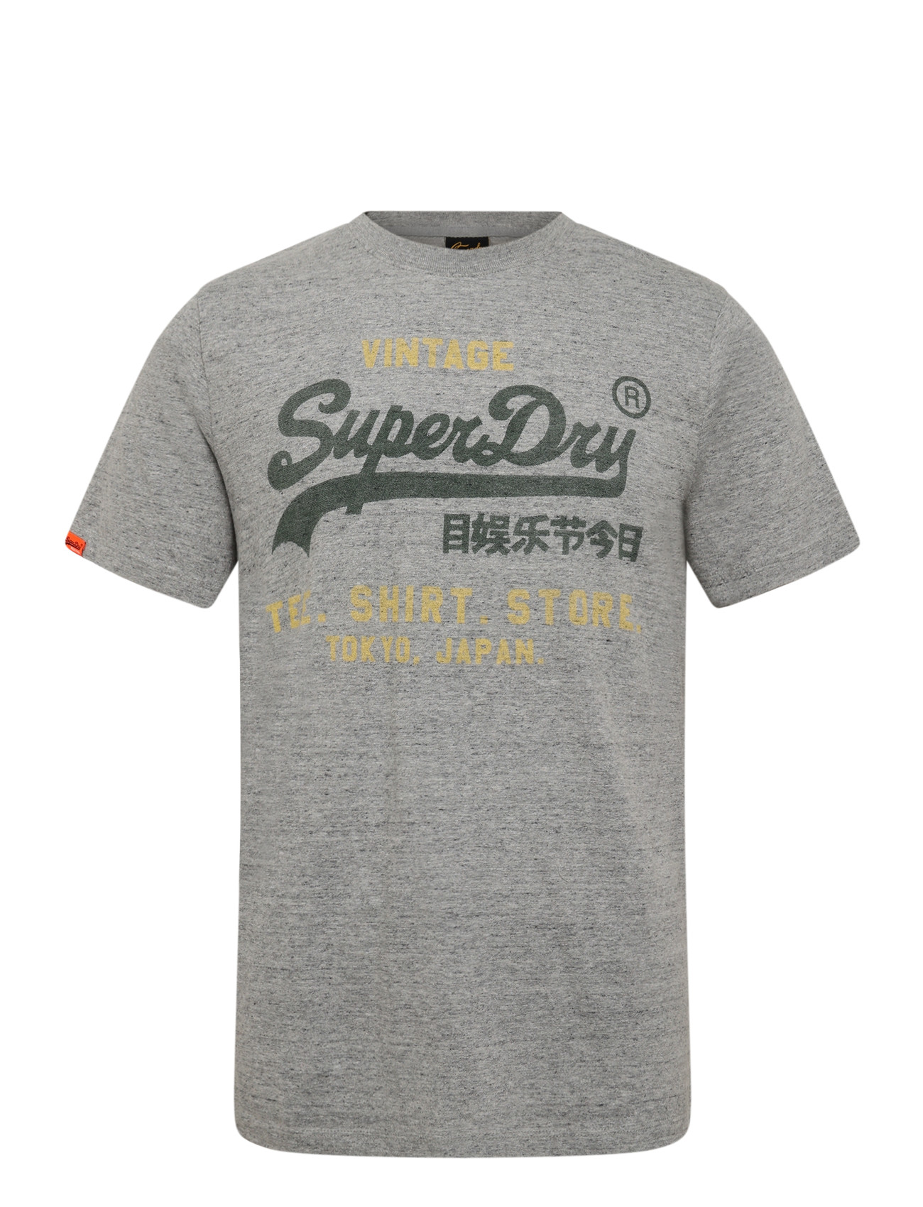 SUPERDRY Vl Klassisch Relaxed Tee Grau - XXL - Herren