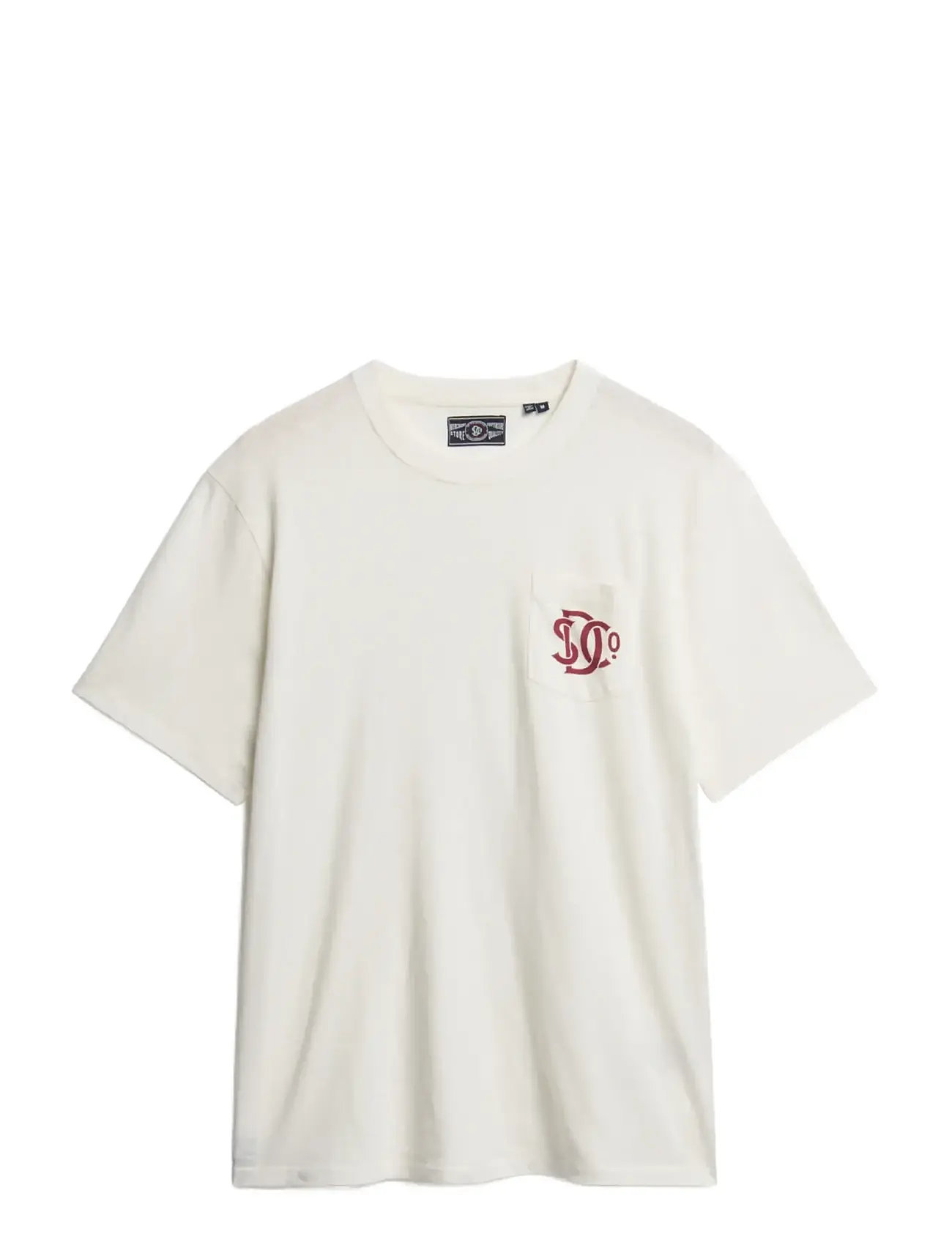 SUPERDRY Merchant Graphic Tee Weiß - M - Herren