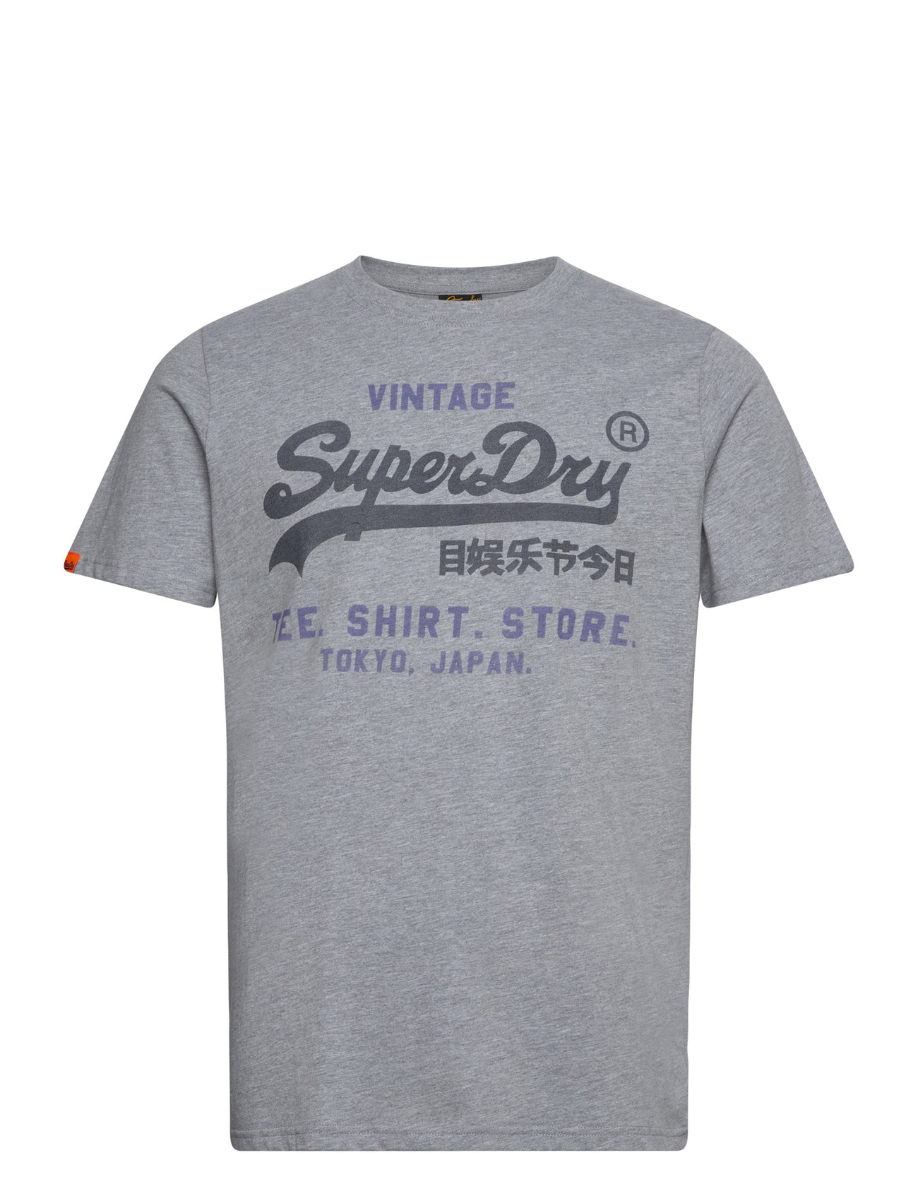 Superdry Vl Heritage Relaxed Tee Grå