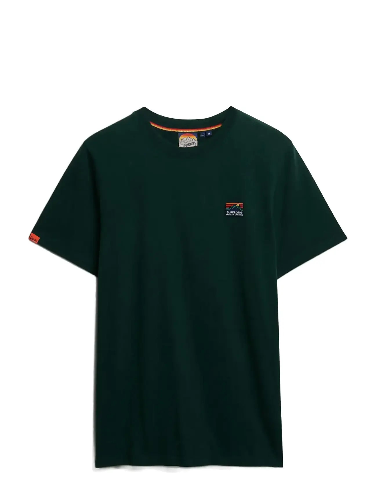 SUPERDRY Great Outdoors Emb Relaxed Tee Grün - M - Herren