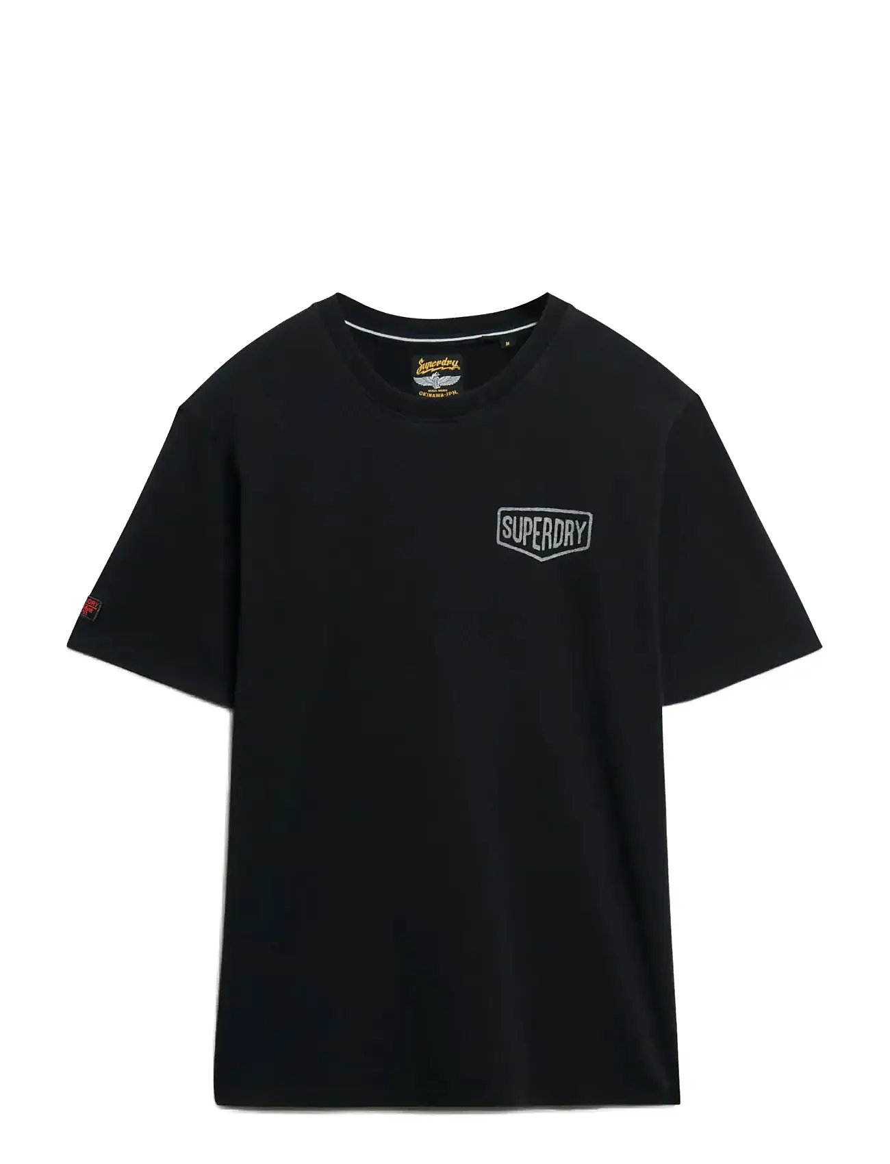 SUPERDRY Work Tab Loose Tee Schwarz - M - Herren