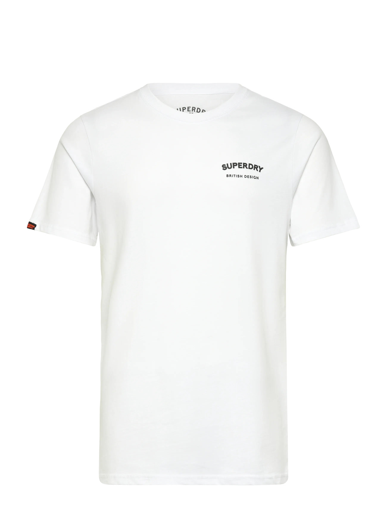 SUPERDRY British Design Relaxed Tee Weiß - XXXL - Herren