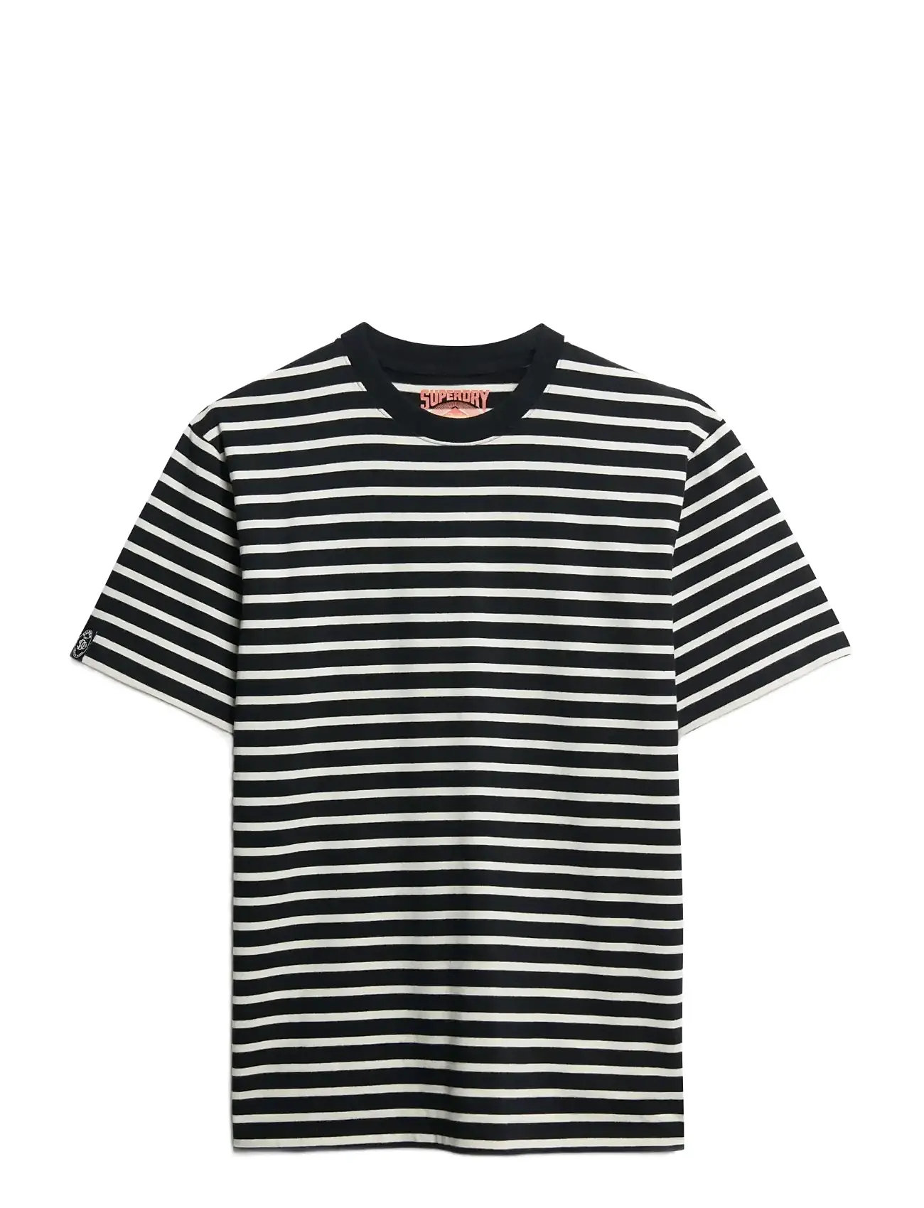 SUPERDRY Merchant Stripe Tee Schwarz - XL - Herren