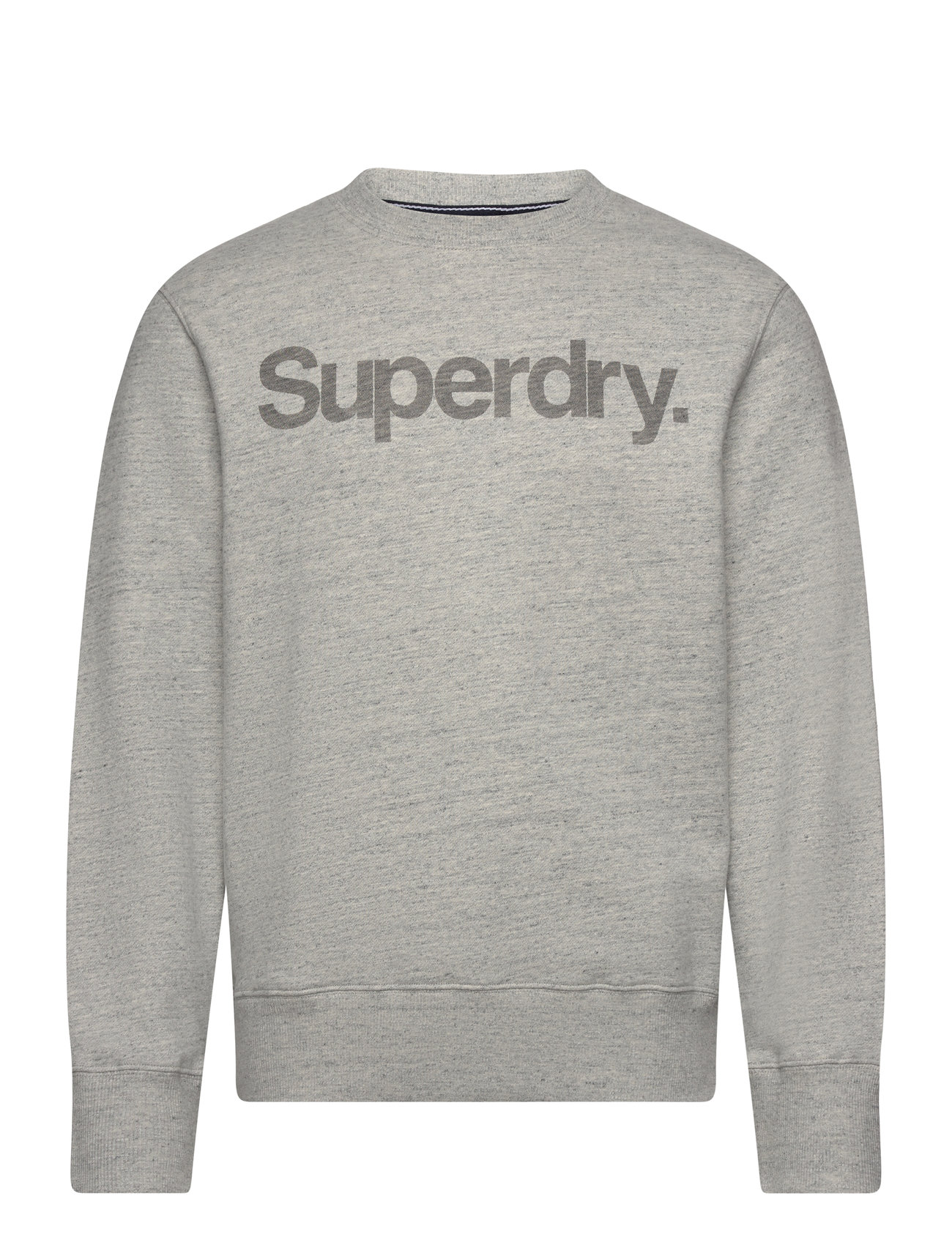 Core Logo City Loose Crew Grey Superdry