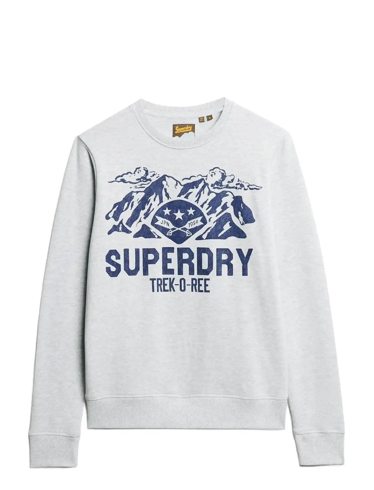 SUPERDRY Lo-Fi Outdoors Graphic Crew Grau - M - Herren
