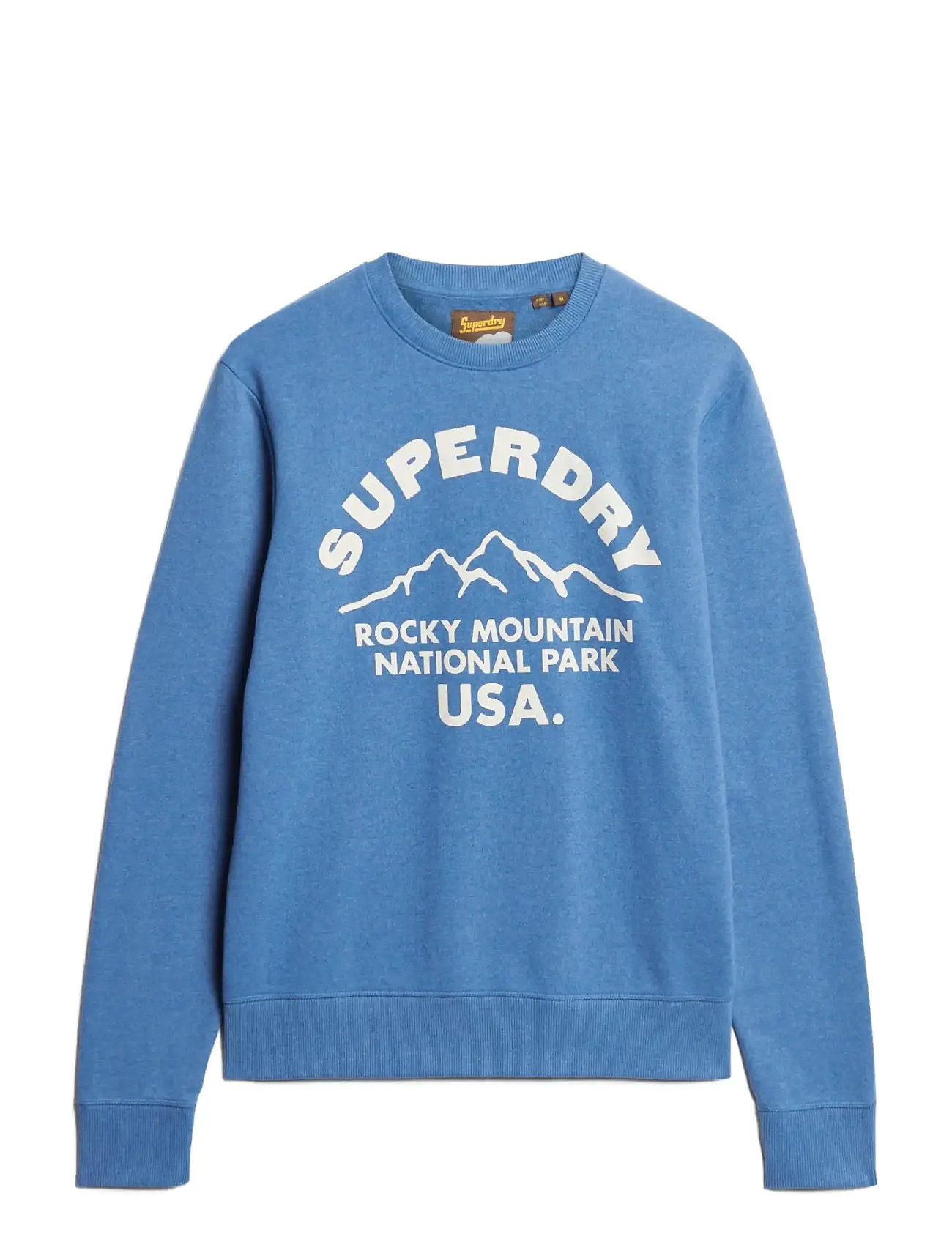SUPERDRY Lo-Fi Outdoors Graphic Crew Blau - S - Herren