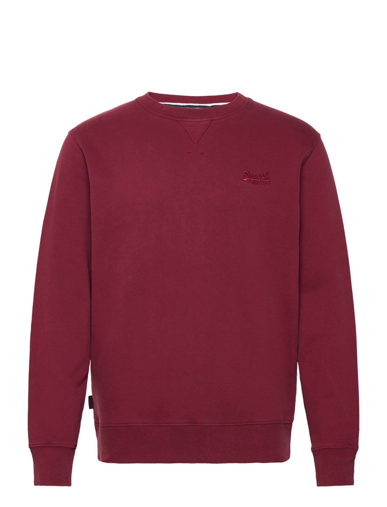 Essential Logo Crew Sweatshirt Red Superdry