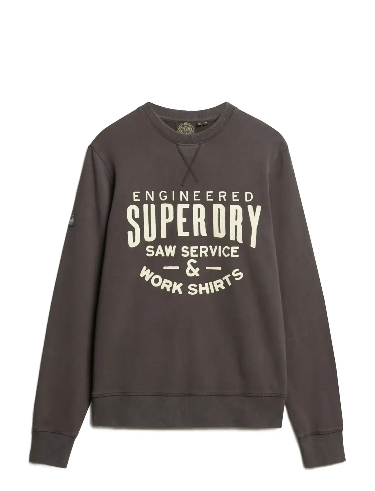 SUPERDRY Workwear Applique Sweatshirt Grau - XXL - Herren